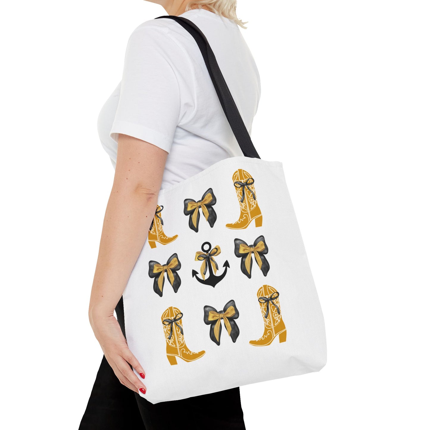 TN Vandy Game Day Tote Bag, Fashion Tote Bag, Perfect for Shopping, Nashville TN, Anchor Down, College Student Gift, Graduation Gift