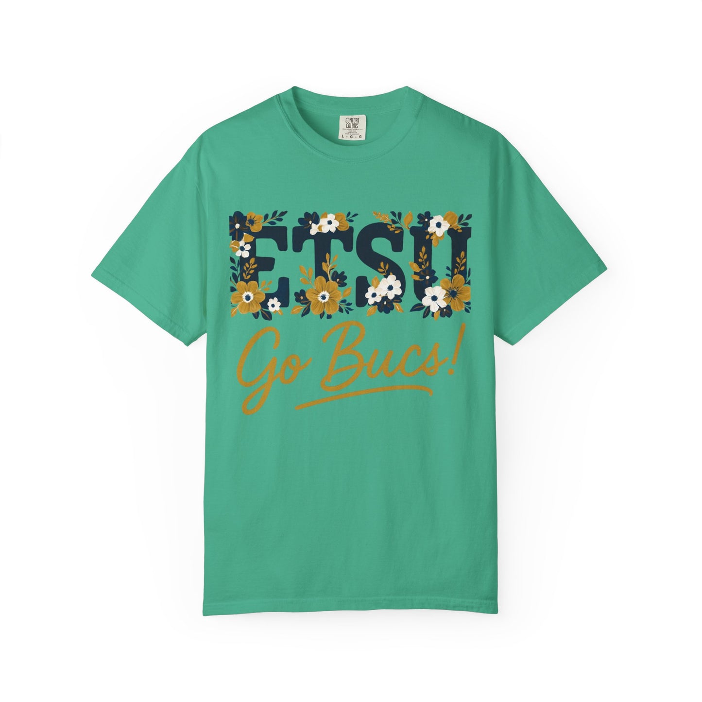 Floral Go Bucs Unisex T-shirt - College Apparel