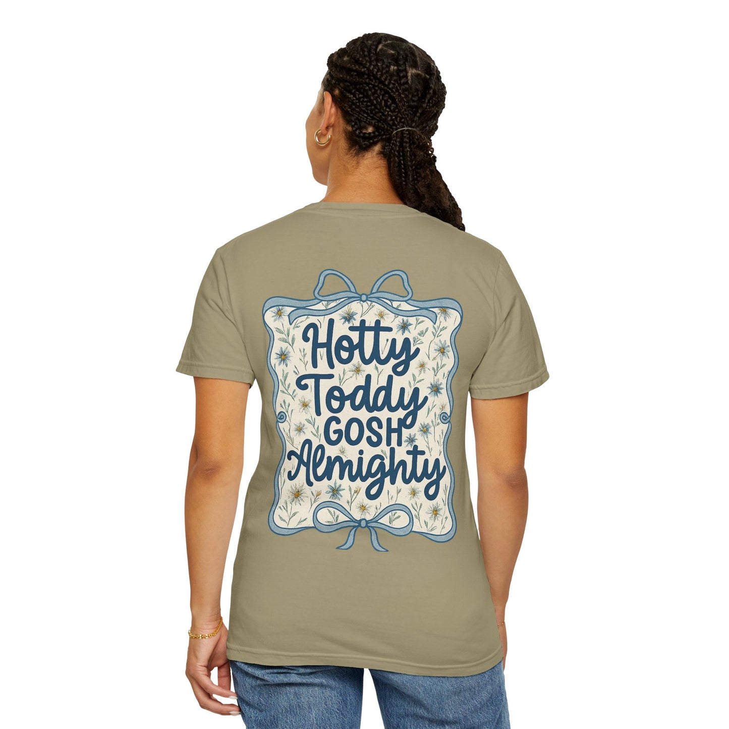 Gosh Almighty Unisex Garment-Dyed T-Shirt, Cozy Casual Wear, Perfect Gift for Fans, Summer Style, College Spirit Apparel, Outdoor Events