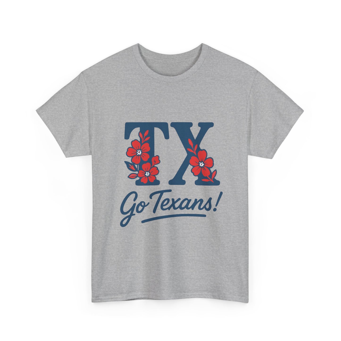 Texas Pride Unisex Cotton Tee | Go Texans! T-Shirt, Casual Wear, Game Day Shirt, Gift for Fans, Spring/Summer Style