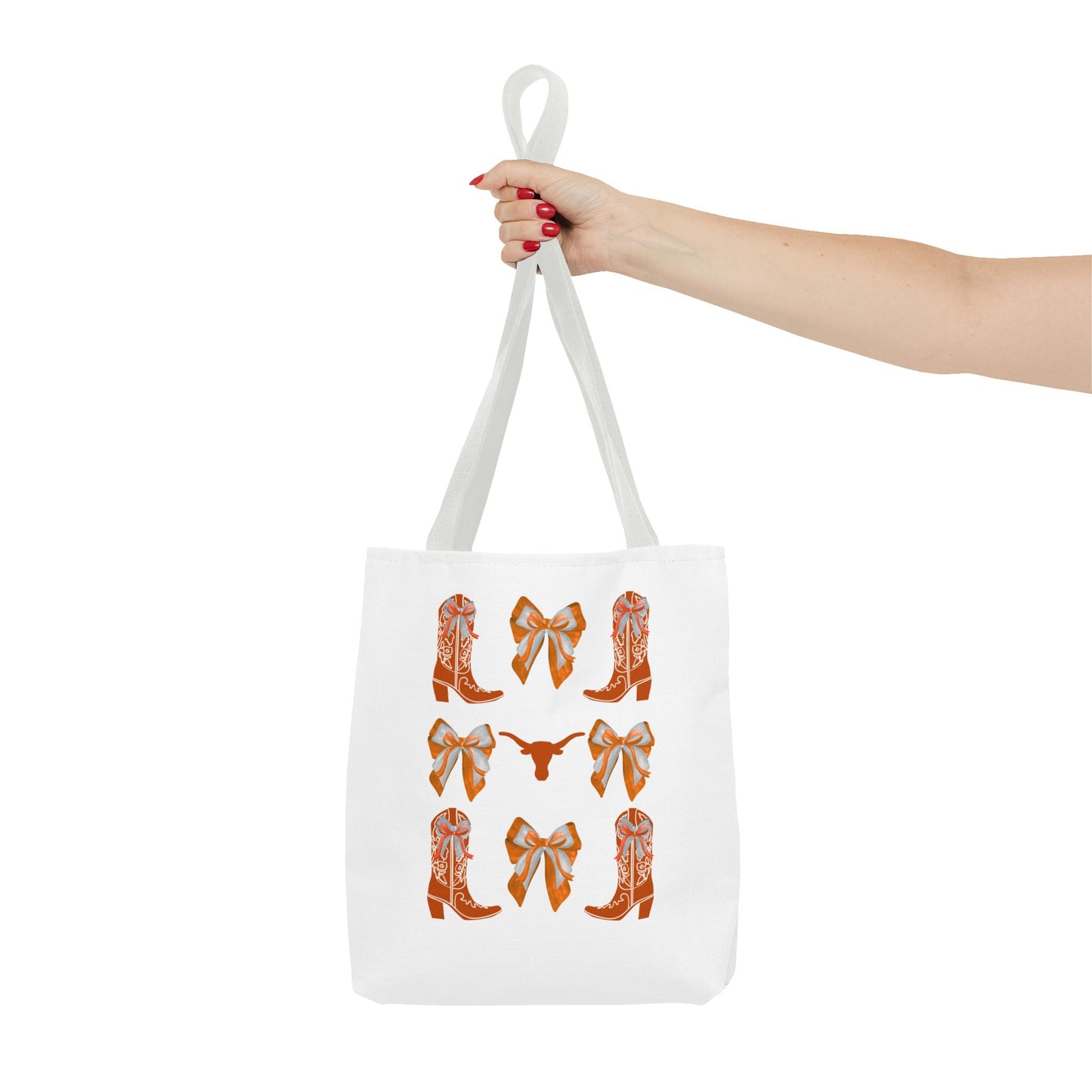 Tx longhorns Stylish Western Tote Bag, Cowgirl Style Accessories, Everyday Use, Gift for Rodeo Fans, hook em horns, texas game day, tx fan gift, graduation gift, texas alumni