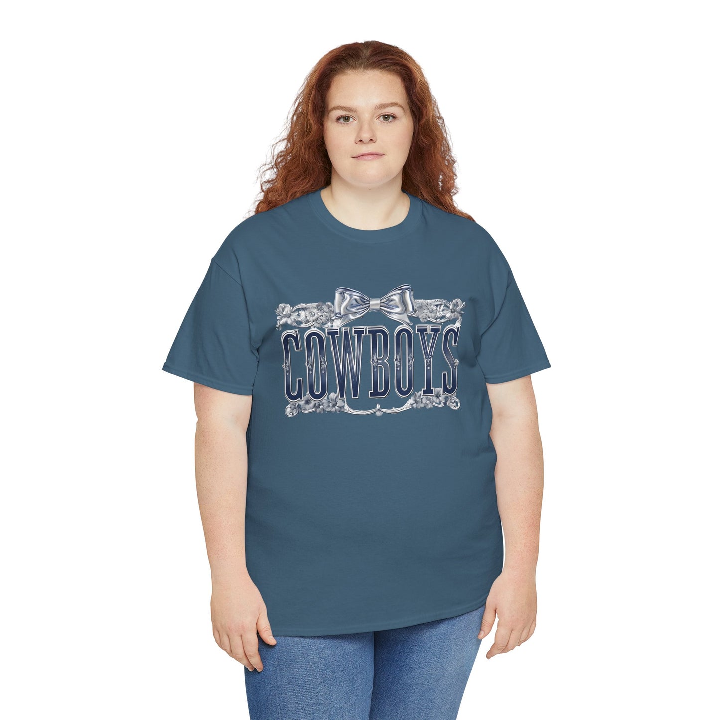 Cowboys Graphic Tee, Unisex Heavy Cotton Tee, Western Wear, Country Music Shirt, Rodeo Style T-Shirt, Gift for Cowboy Fans
