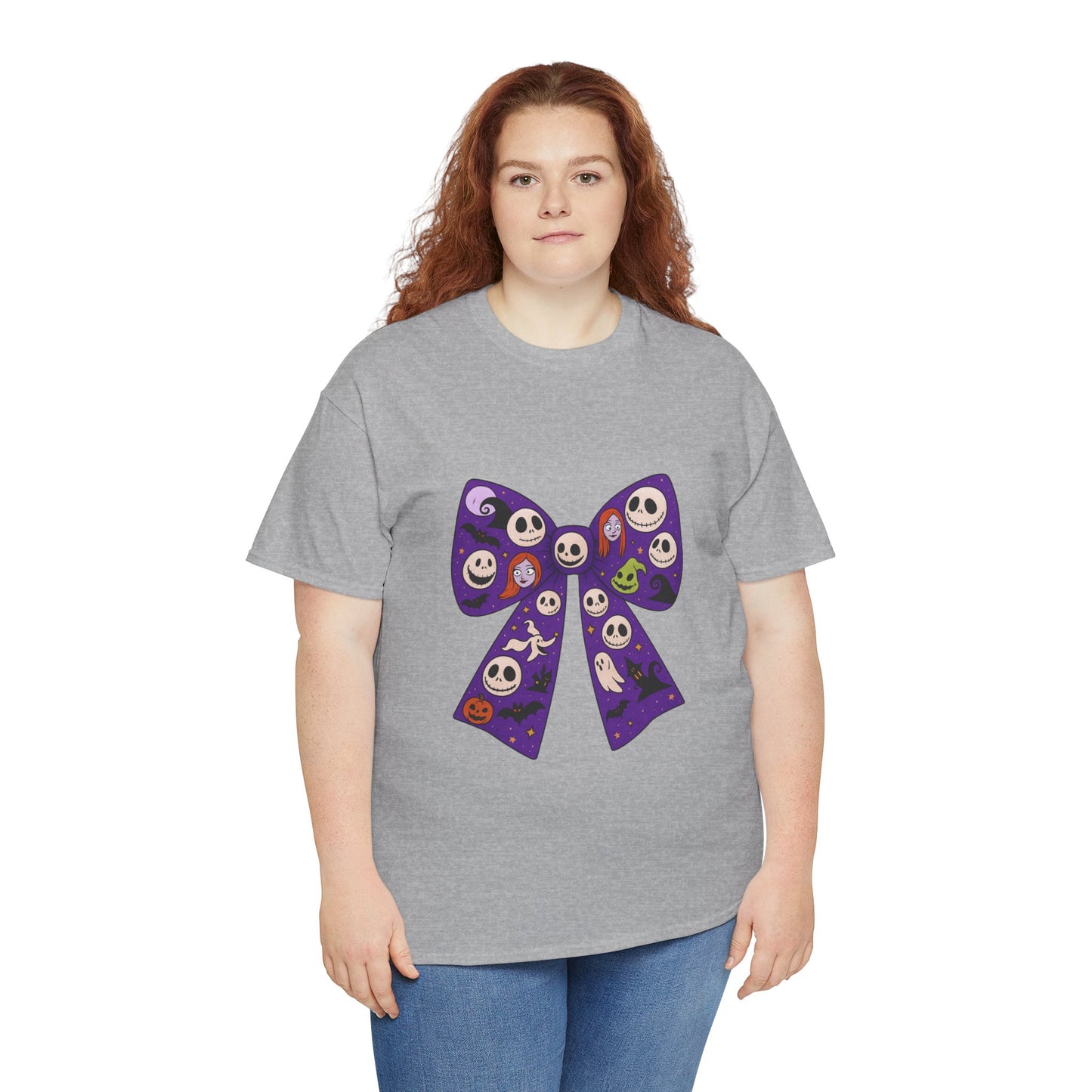 Halloween Themed Unisex Tee, Spooky T-Shirt, Cute Graphic Shirt, Gift for Halloween Lovers, Festive Casual Wear