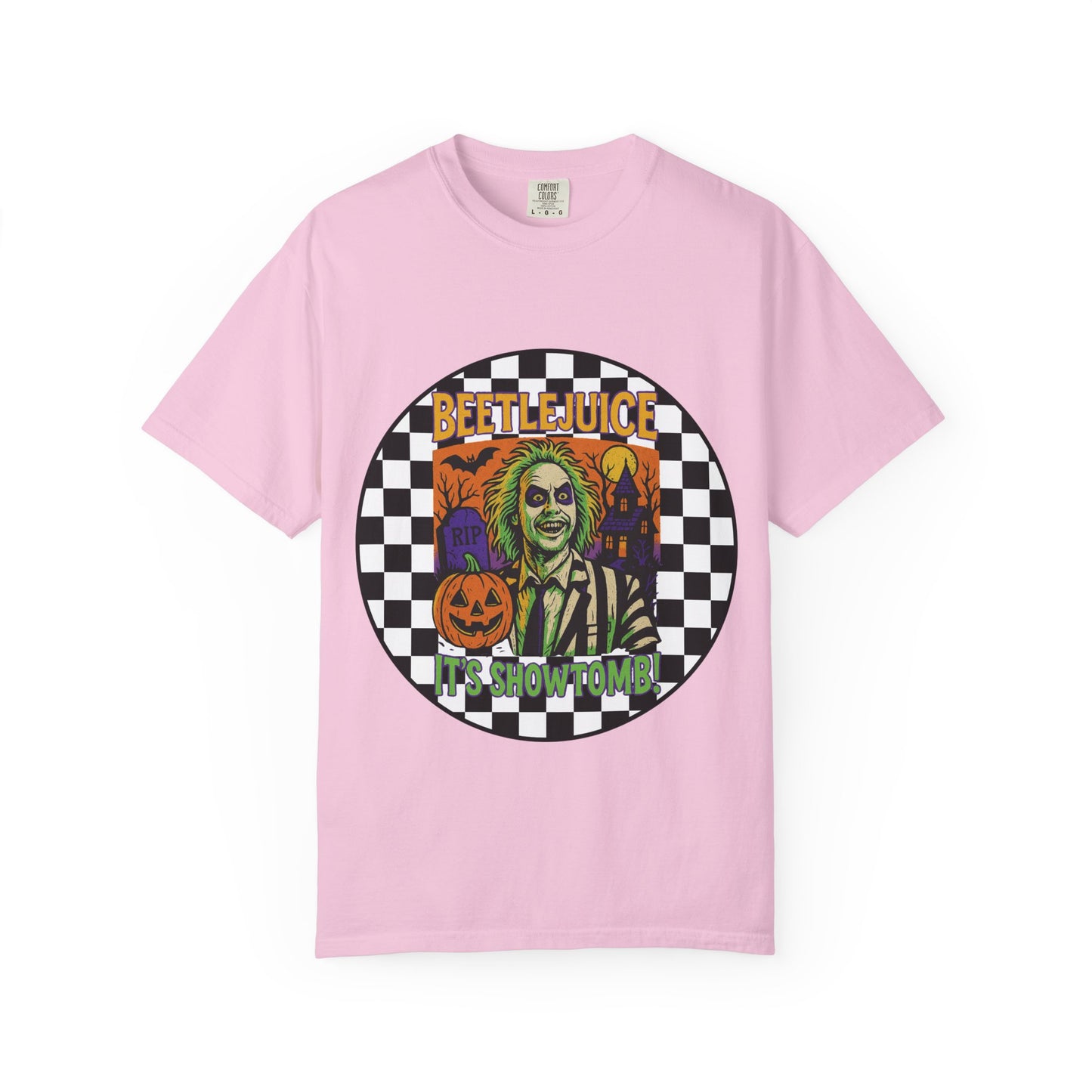 Beetlejuice Unisex T-shirt, Spooky Graphic Tee, Halloween Costume Shirt, Movie Fan Apparel, Eerie Clothing Gift