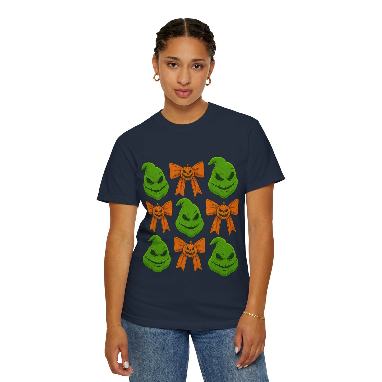 Oogie Boogie Holiday T-Shirt | Fun Gift for Christmas, Unisex Cotton Tee, Festive Apparel, Grinch Lovers, Green Character Design