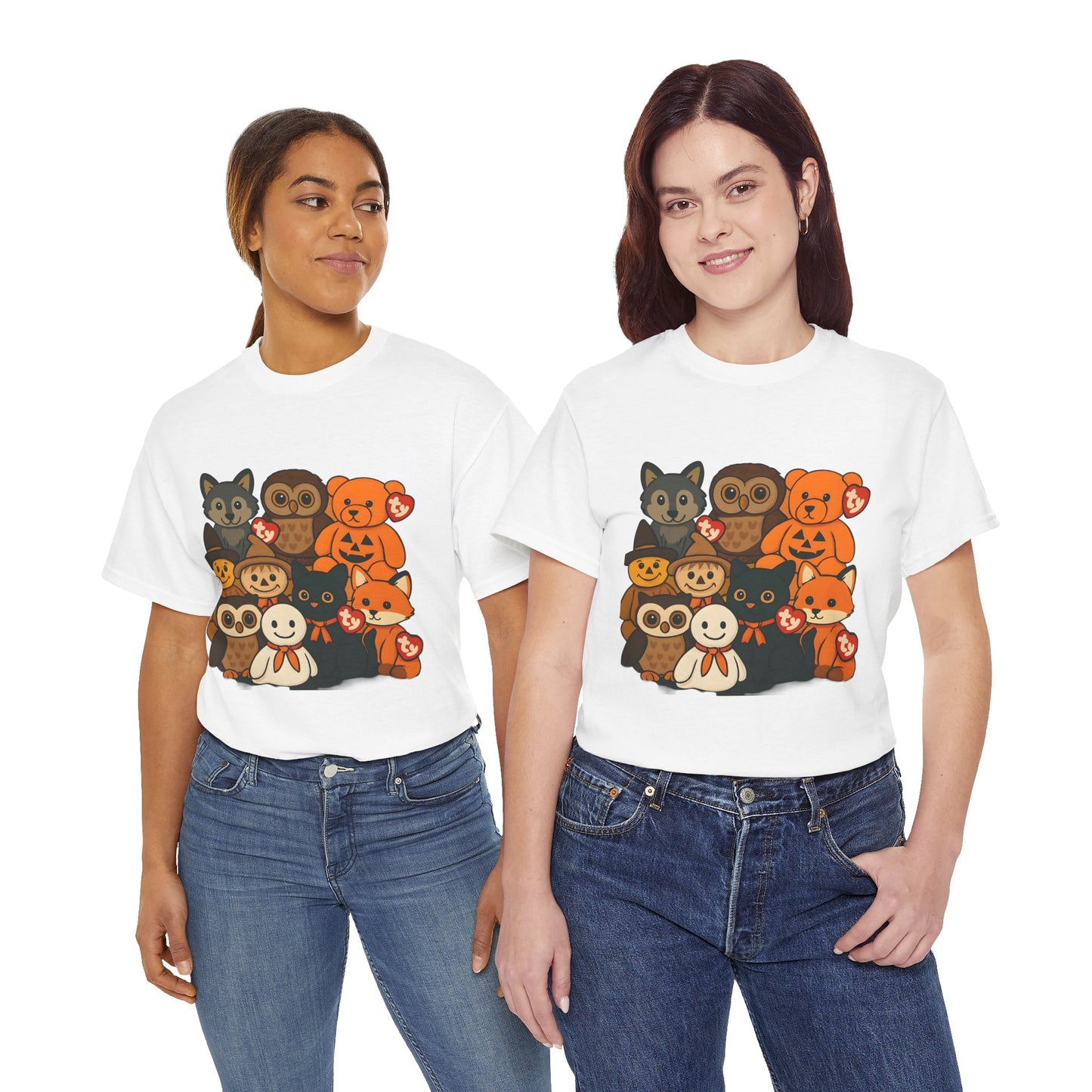 Halloween Unisex Tee - Ty Beanie Babies Design