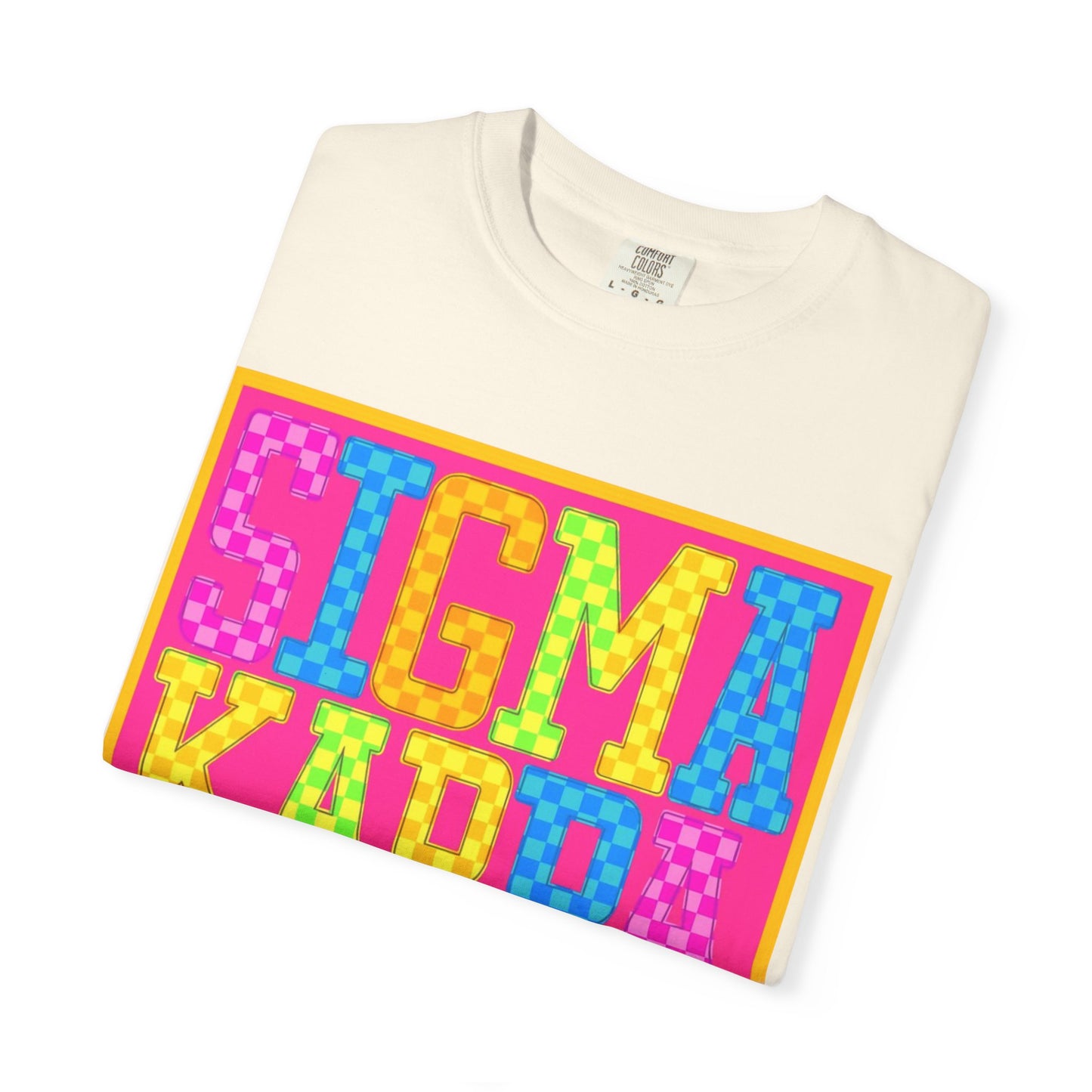 Colorful Sigma Kappa T-Shirt | Sorority Apparel