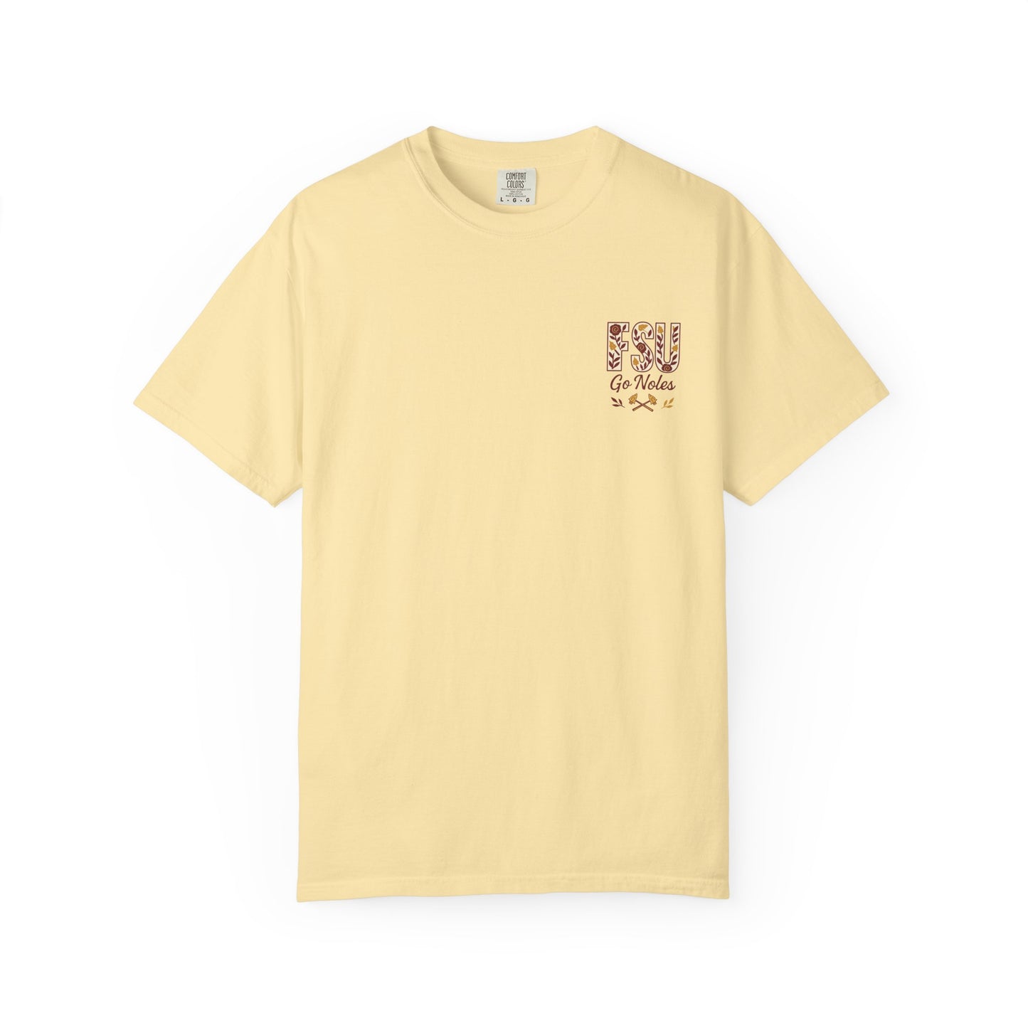 Tomahawk Nation T-Shirt, Unisex College Football Tees, Garment-Dyed Fan Apparel, Go Noles Spirit Wear, Game Day Outfit