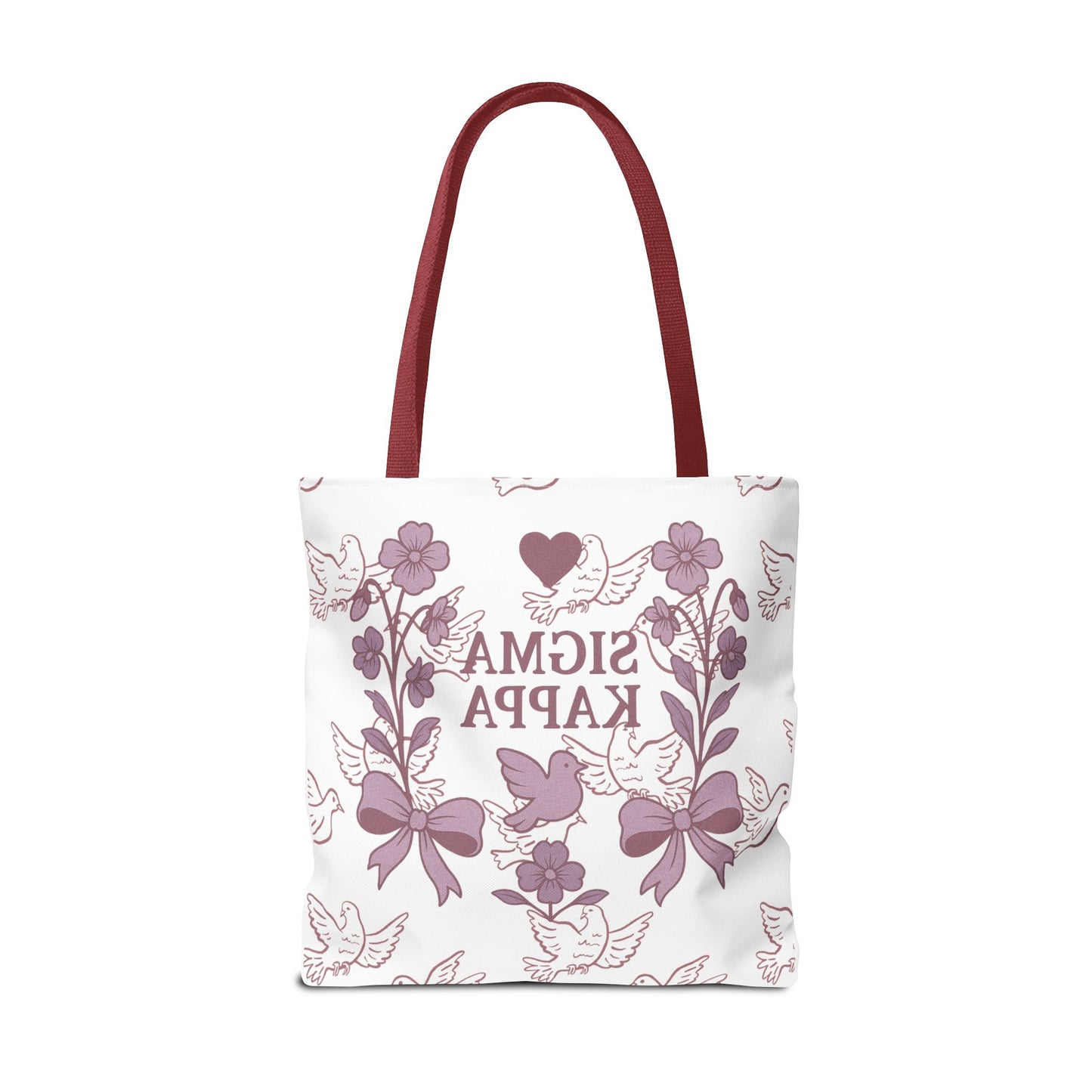 Sigma Kappa Floral Tote Bag | Sorority Gift, Eco-Friendly Carry-All, College Accessory, Stylish Shopping Bag, Chic Beach Tote