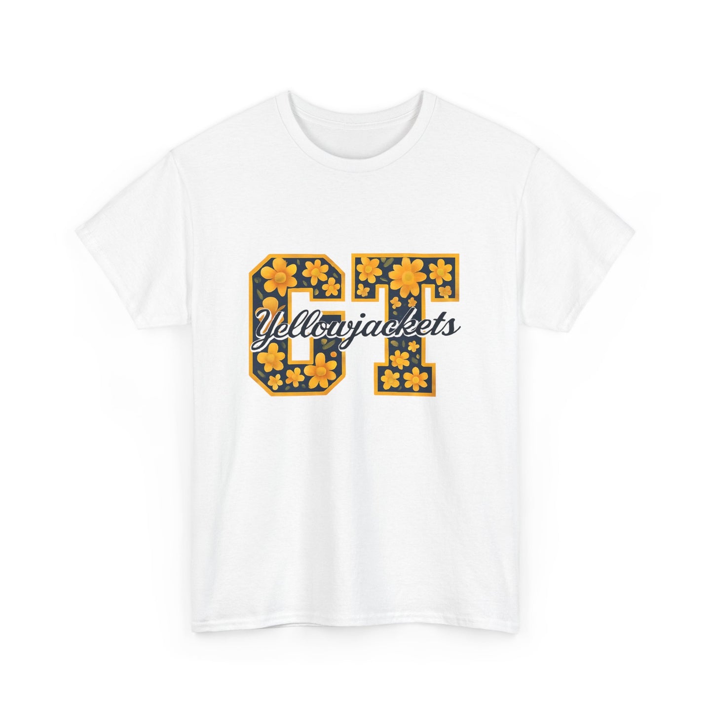 Georgia Tech Yellowjackets Unisex Tee, College Apparel, Game Day Shirt, Team Spirit Tee, Gift for Students, Campus Fashion