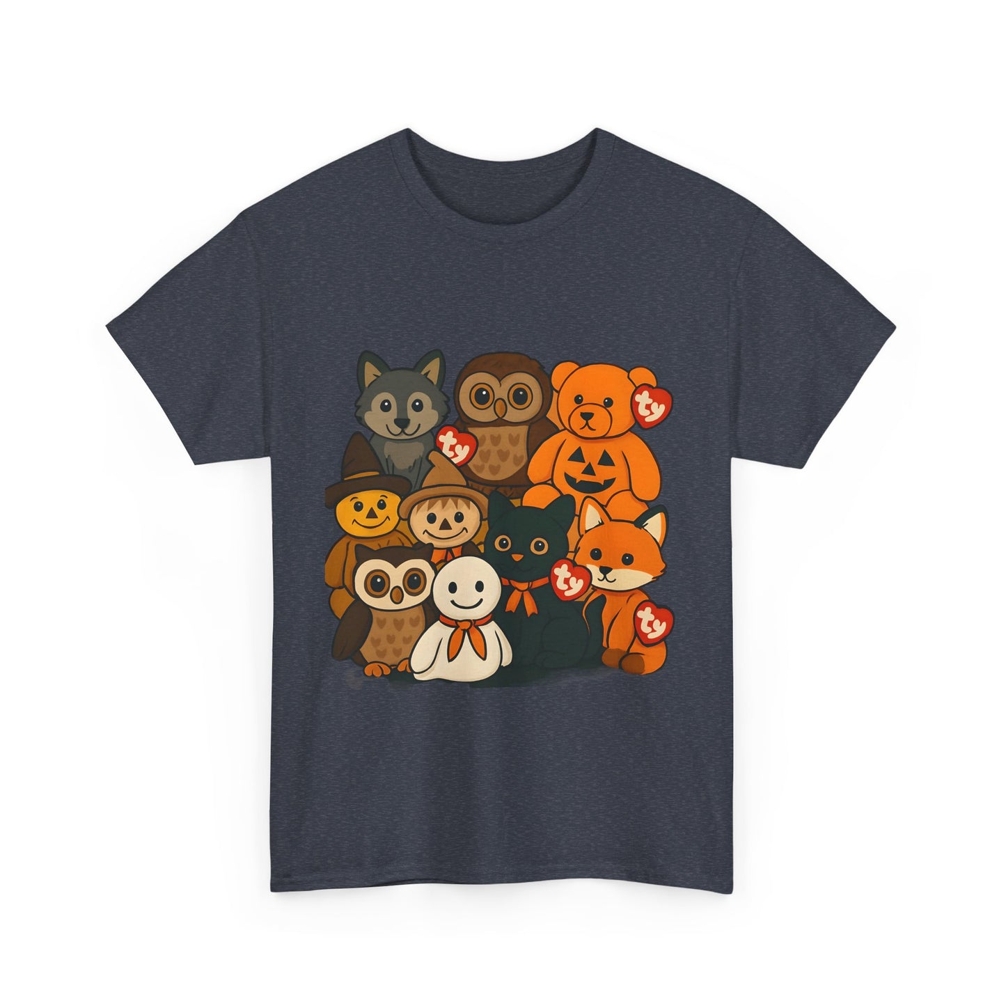 Halloween Unisex Tee - Ty Beanie Babies Design