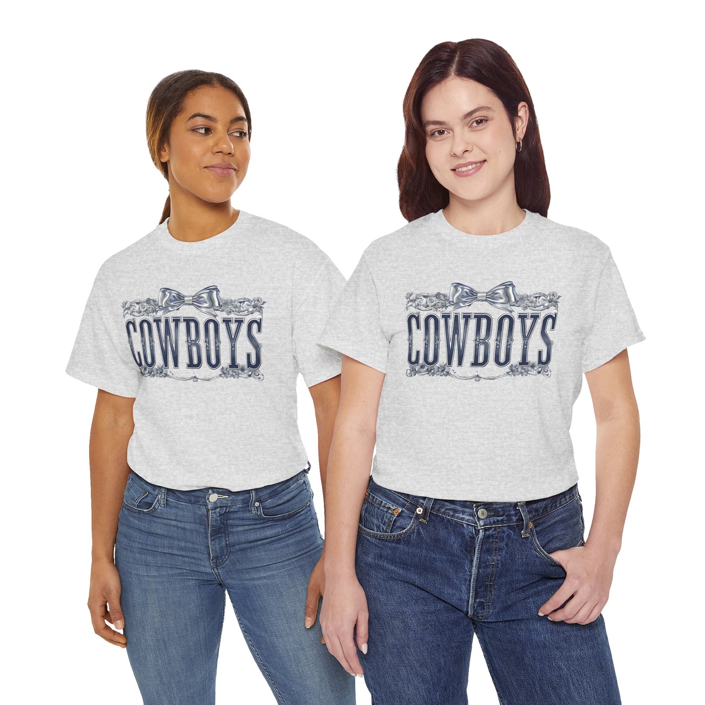 Cowboys Graphic Tee, Unisex Heavy Cotton Tee, Western Wear, Country Music Shirt, Rodeo Style T-Shirt, Gift for Cowboy Fans
