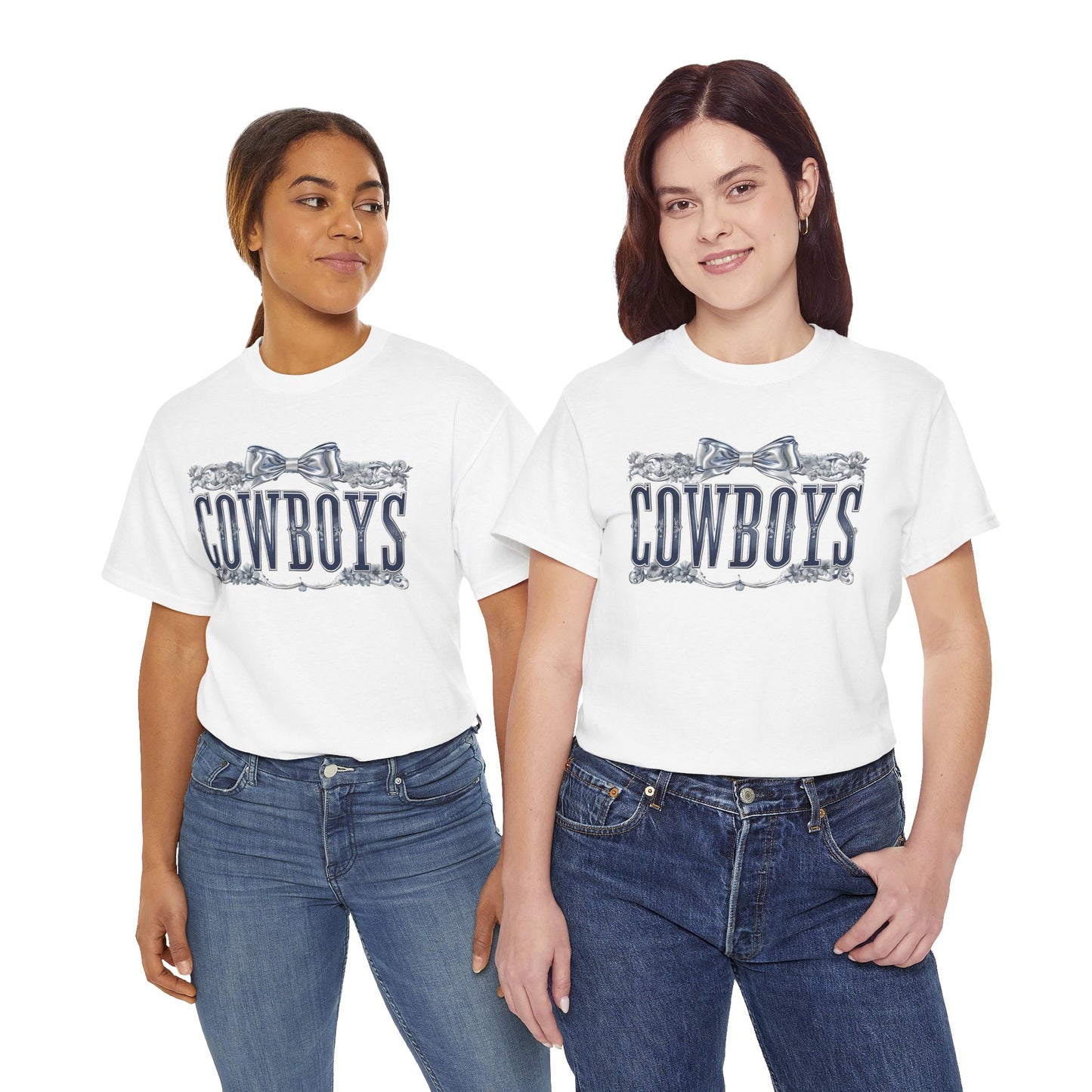 Cowboys Graphic Tee, Unisex Heavy Cotton Tee, Western Wear, Country Music Shirt, Rodeo Style T-Shirt, Gift for Cowboy Fans