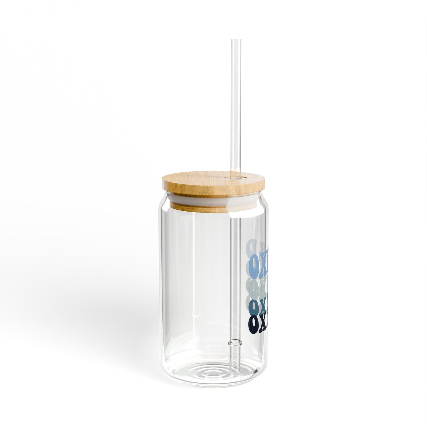 Mississippi Stylish 16oz Sipper Glass with Bamboo Lid - Perfect for Home, Office, or Gifts, Eco-Friendly Water Bottle, Trendy Drinkware for Holidays