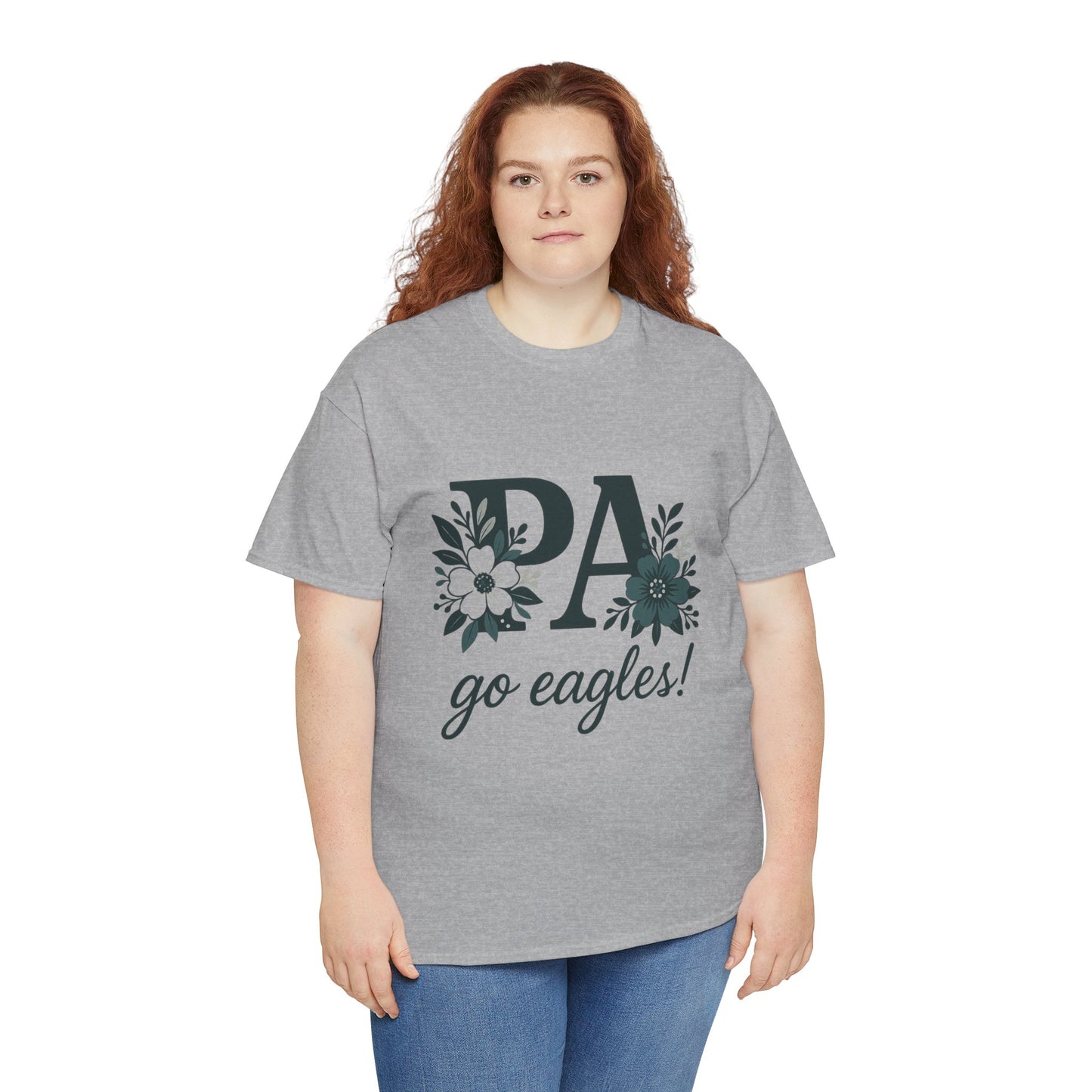 Floral PA Eagles Tee