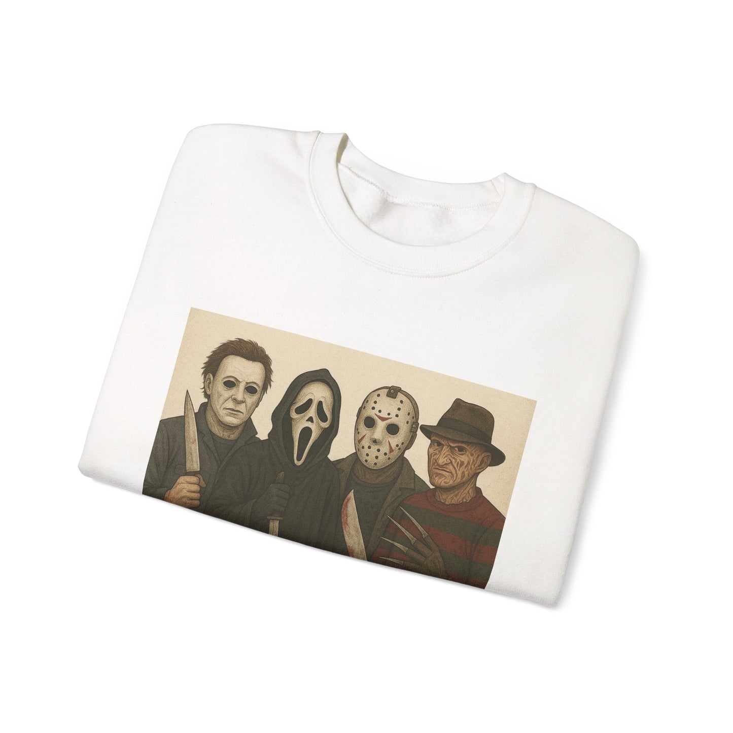 Spooky Movie Crewneck Sweatshirt - Halloween Horror Apparel