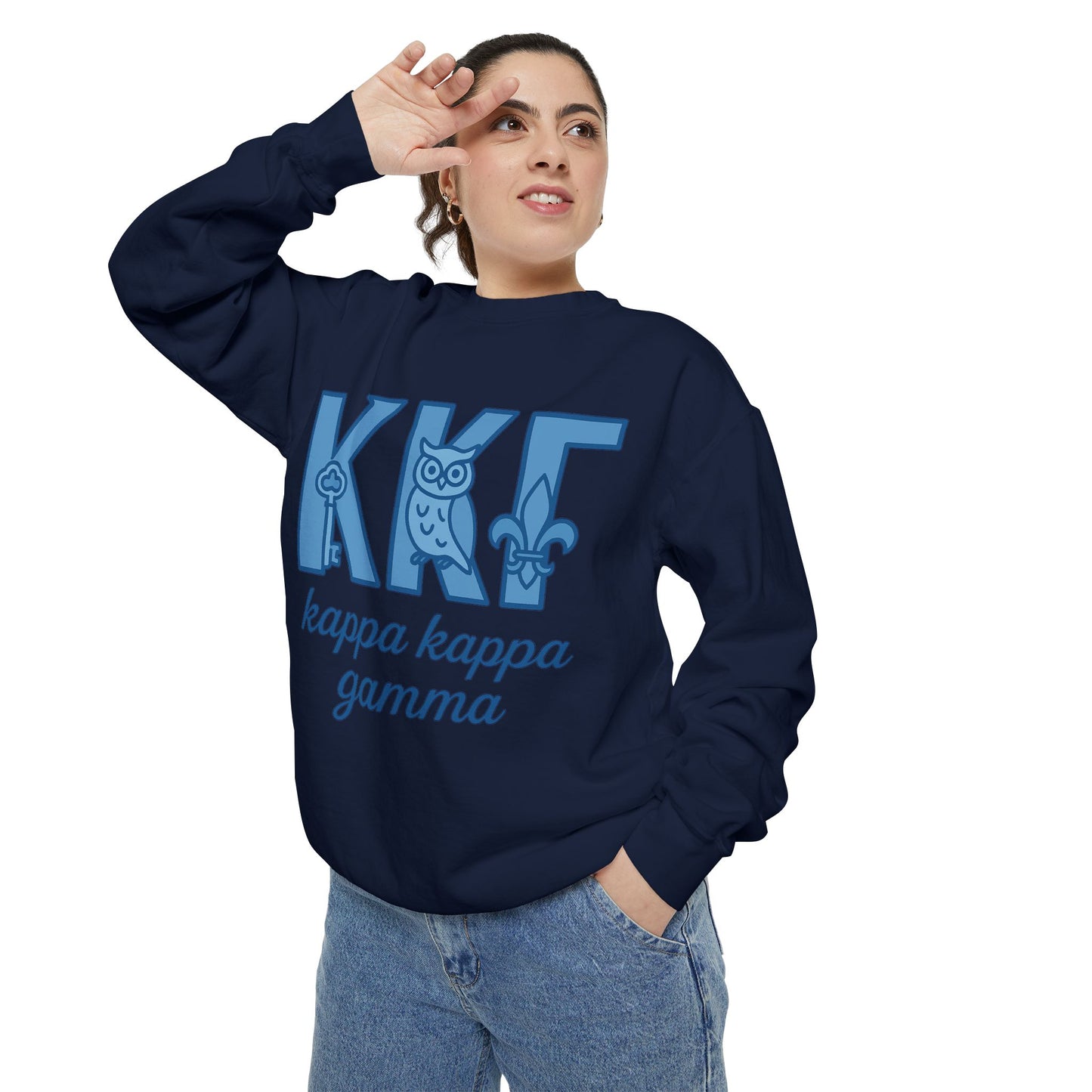 Kappa Kappa Gamma Sweatshirt, Sisterhood Gift, Comfort Colors