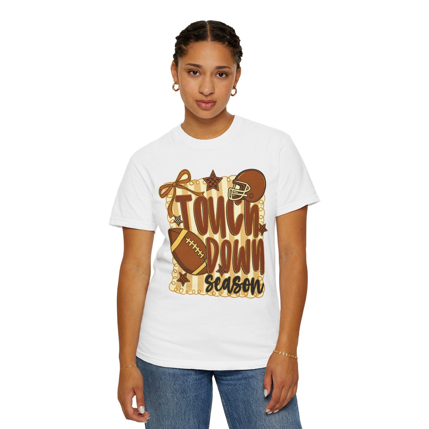 Football T-Shirt | Touchdown Season Game Day Unisex Apparel