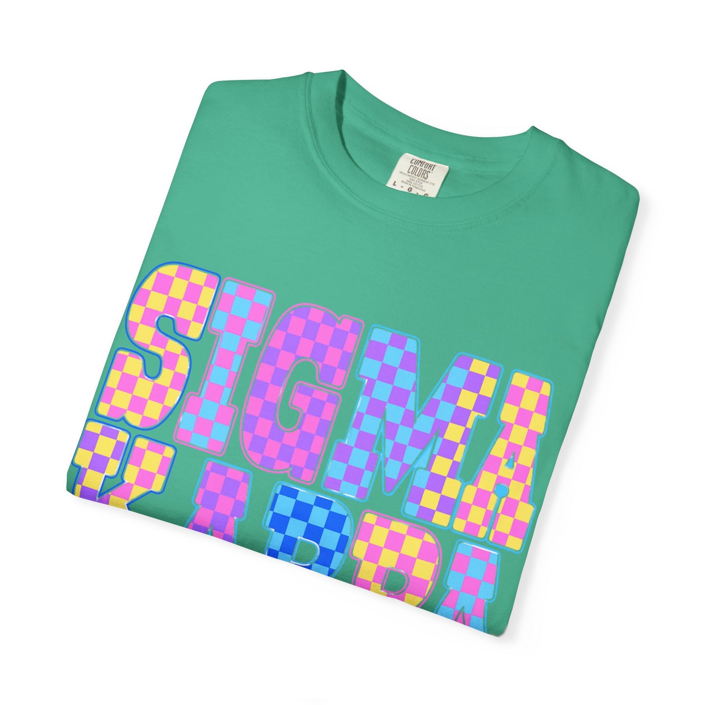 Colorful SigmaKappa T-Shirt - Unisex Garment-Dyed