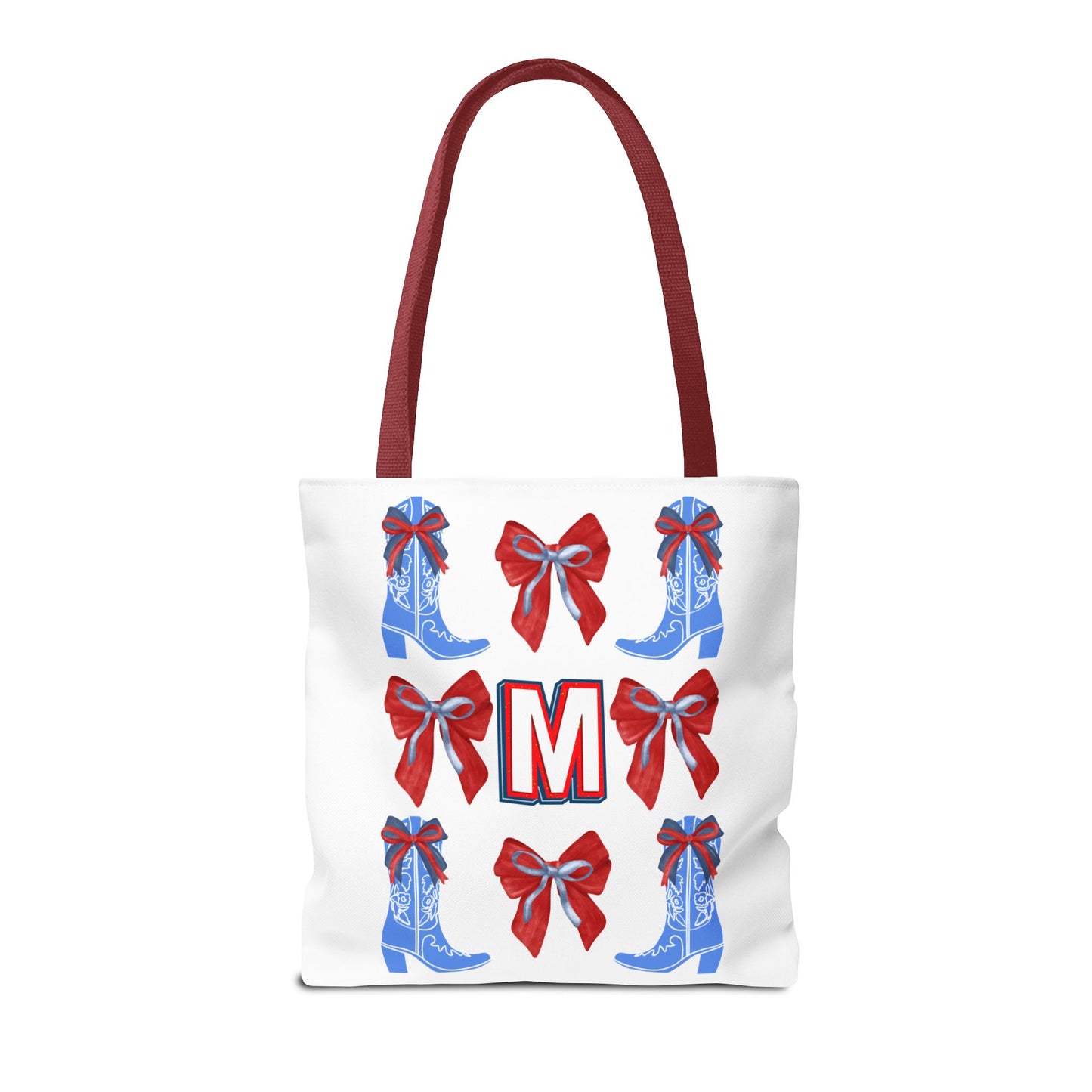 Mississippi Coquette Tote Bag, Personalized Tote, Mississippi Fan Gift, Ole Miss, Hotty Toddy, College Student Gift, Graduation Gift
