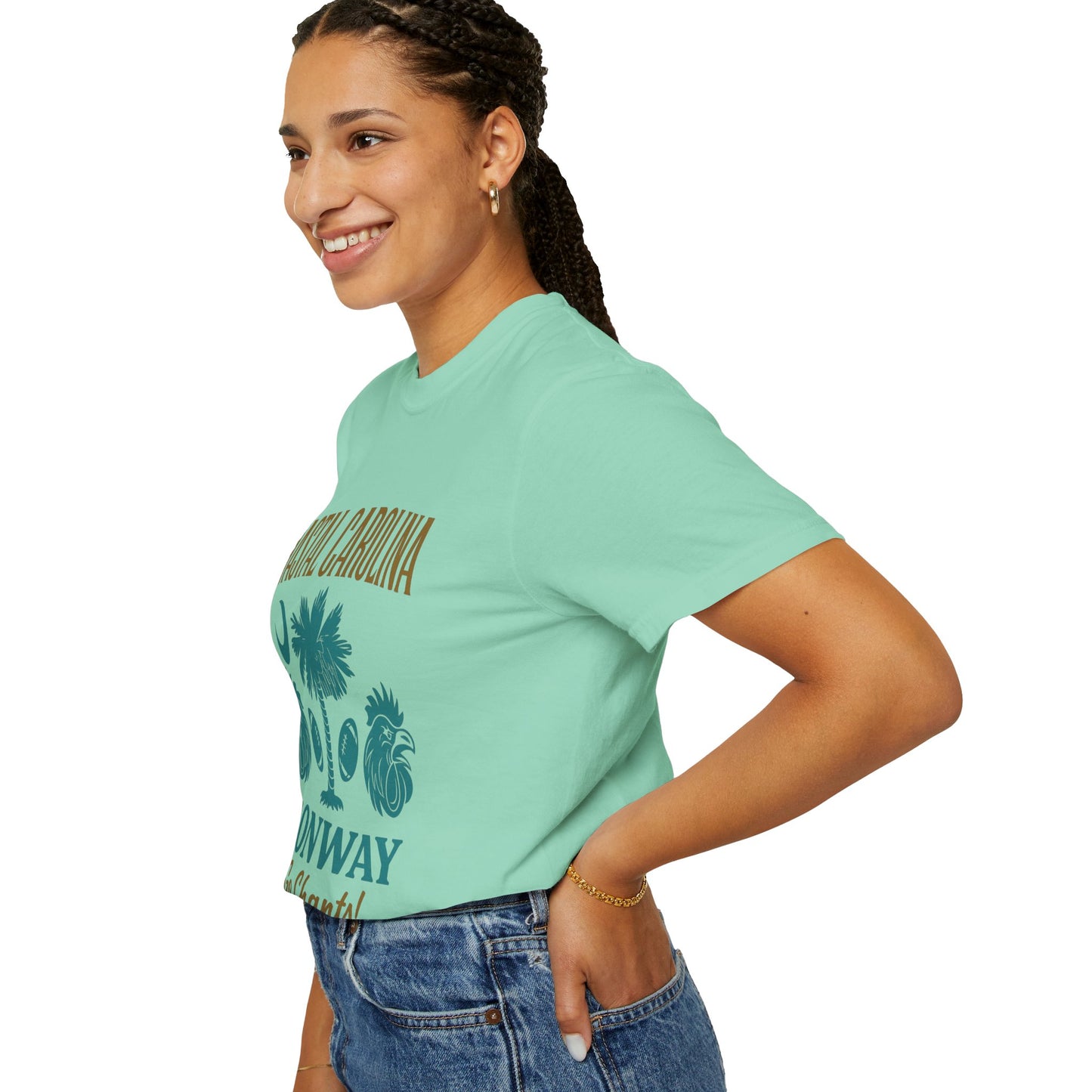 Go Chants T-Shirt, Unisex Garment-Dyed Tee, Beachwear, College Apparel, Summer Vibes
