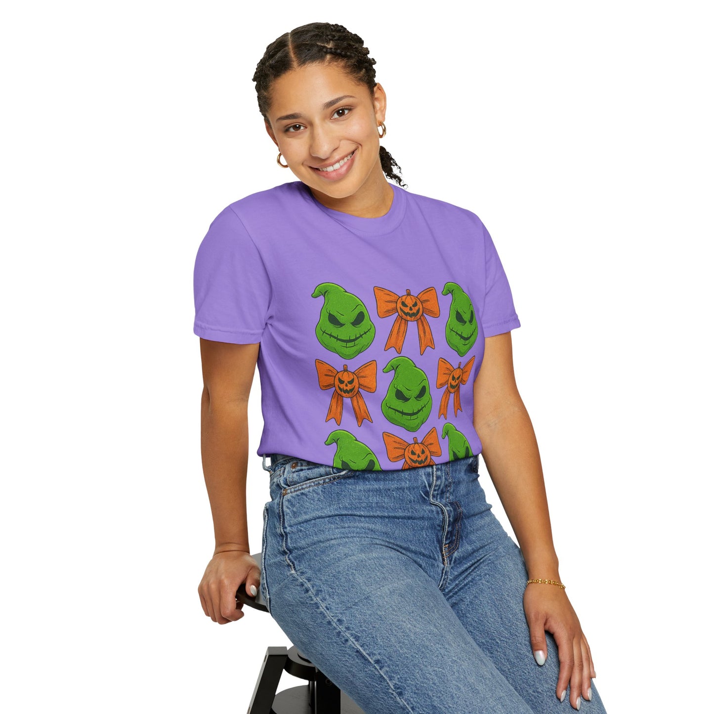 Oogie Boogie Holiday T-Shirt | Fun Gift for Christmas, Unisex Cotton Tee, Festive Apparel, Grinch Lovers, Green Character Design
