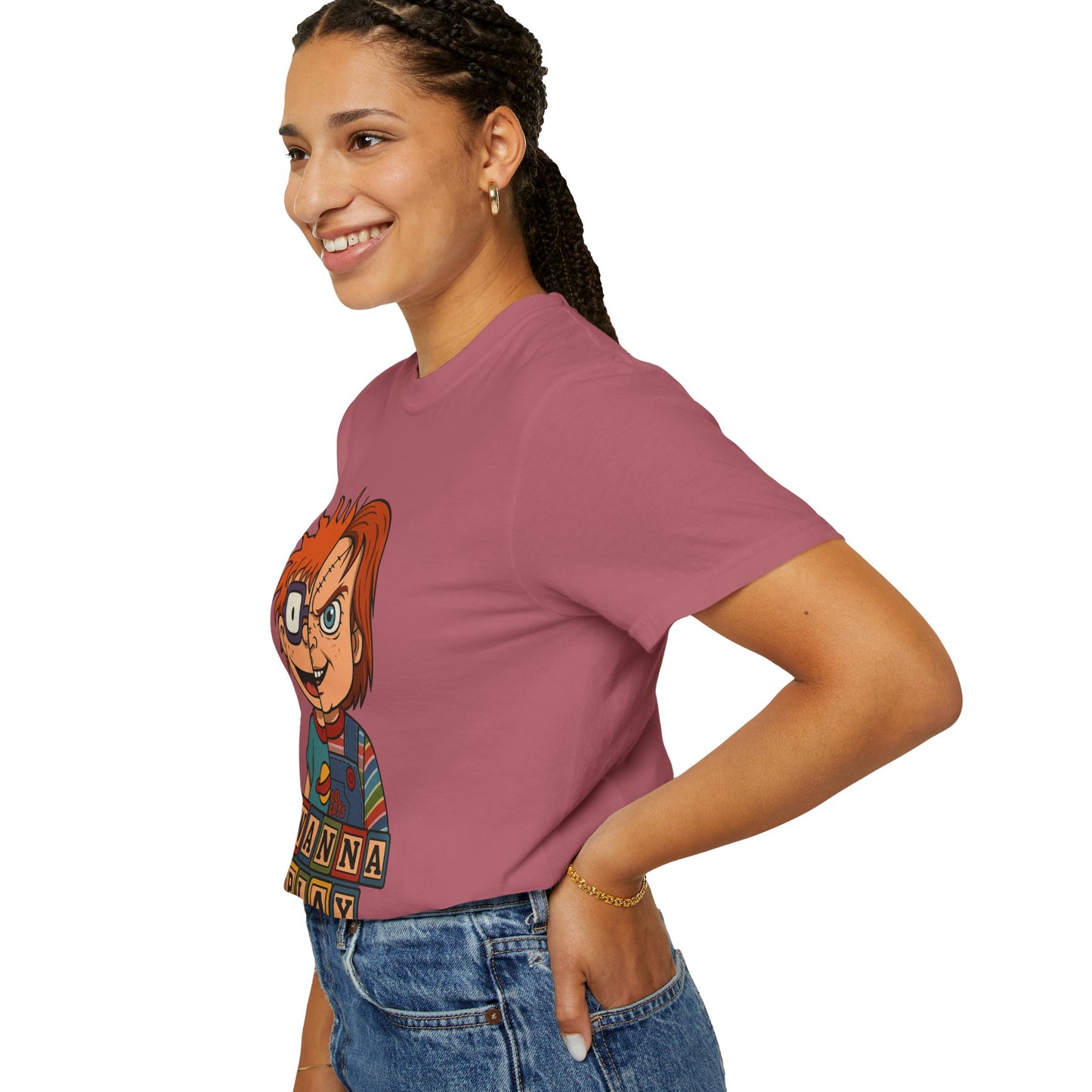 Two Faced Halloween Chucky-Inspired Unisex T-Shirt