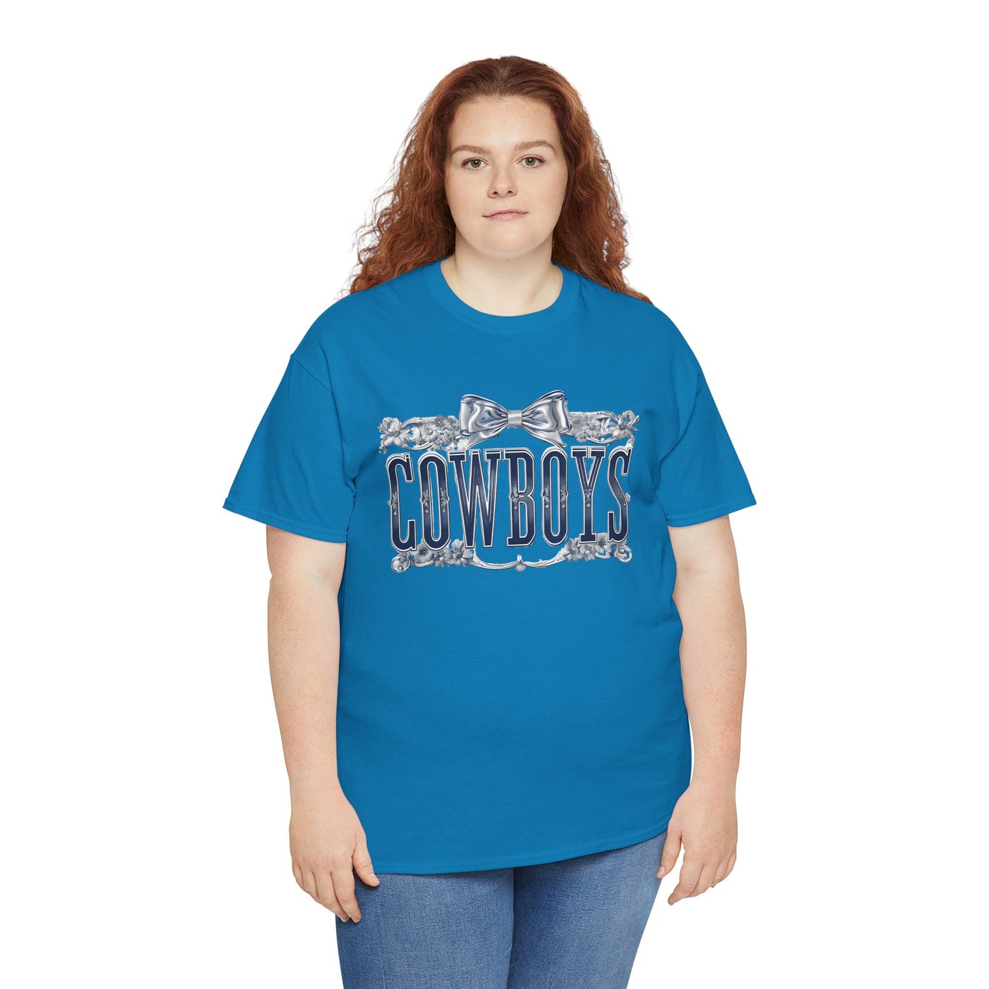 Cowboys Graphic Tee, Unisex Heavy Cotton Tee, Western Wear, Country Music Shirt, Rodeo Style T-Shirt, Gift for Cowboy Fans