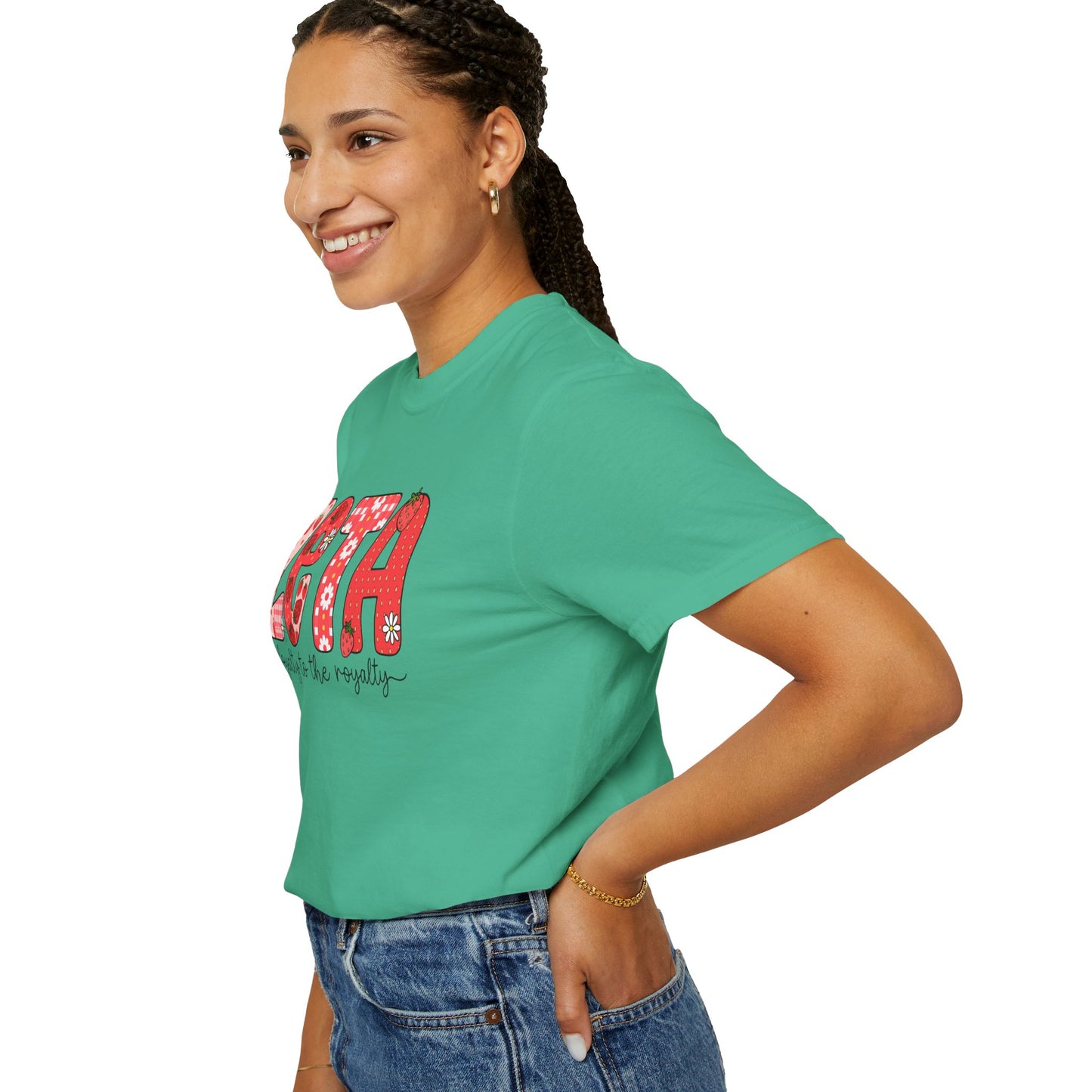 ZTALoyalty T-Shirt, Unisex Garment-Dyed Tee, Perfect for Sorority Events, Greek Life Apparel, Custom Festive Shirt, Everyday Casual Wear
