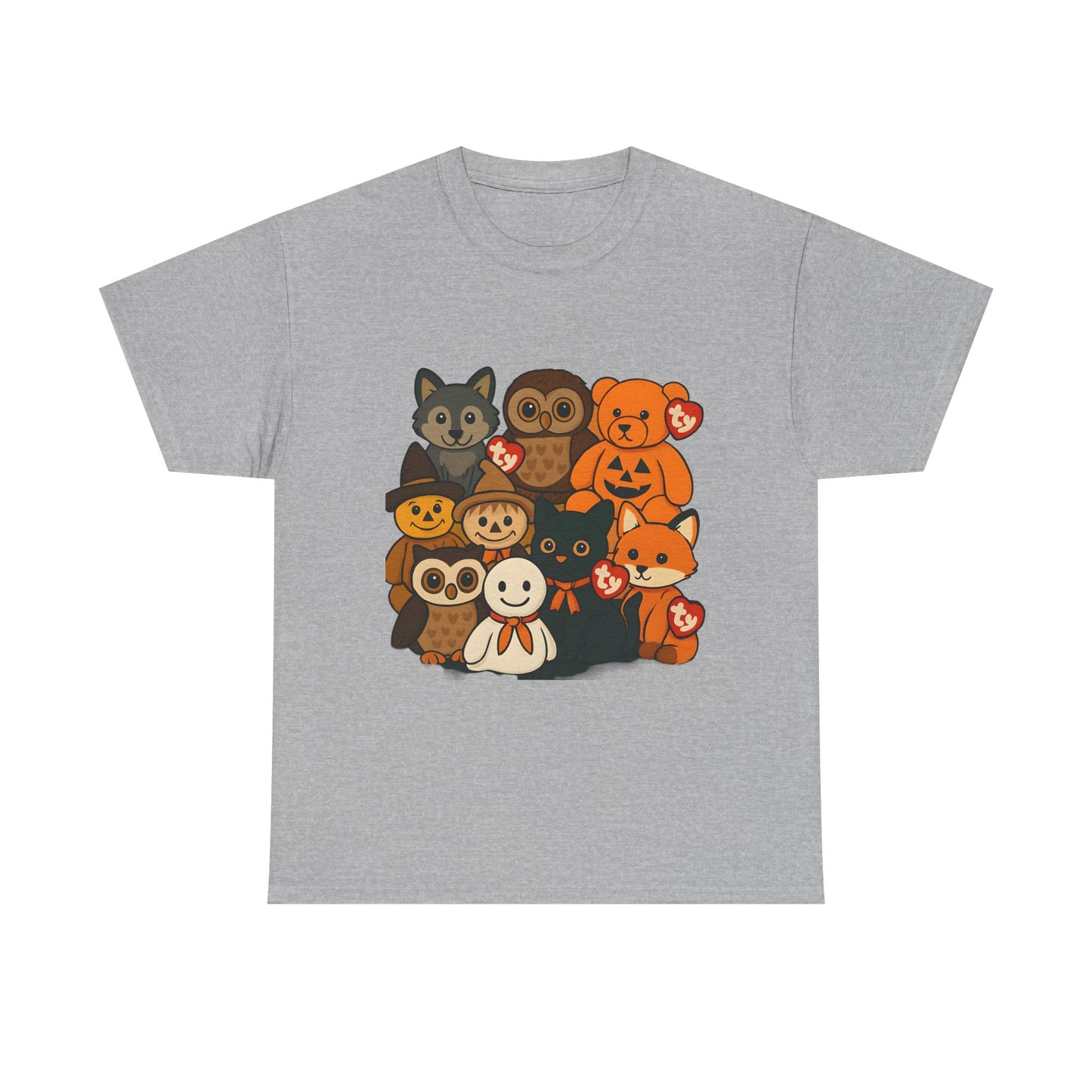 Halloween Unisex Tee - Ty Beanie Babies Design