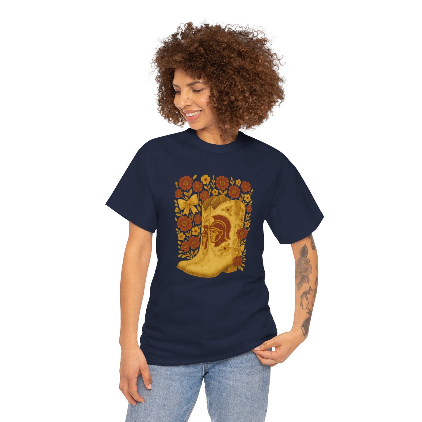 Trojans Cowboy Boot Tee