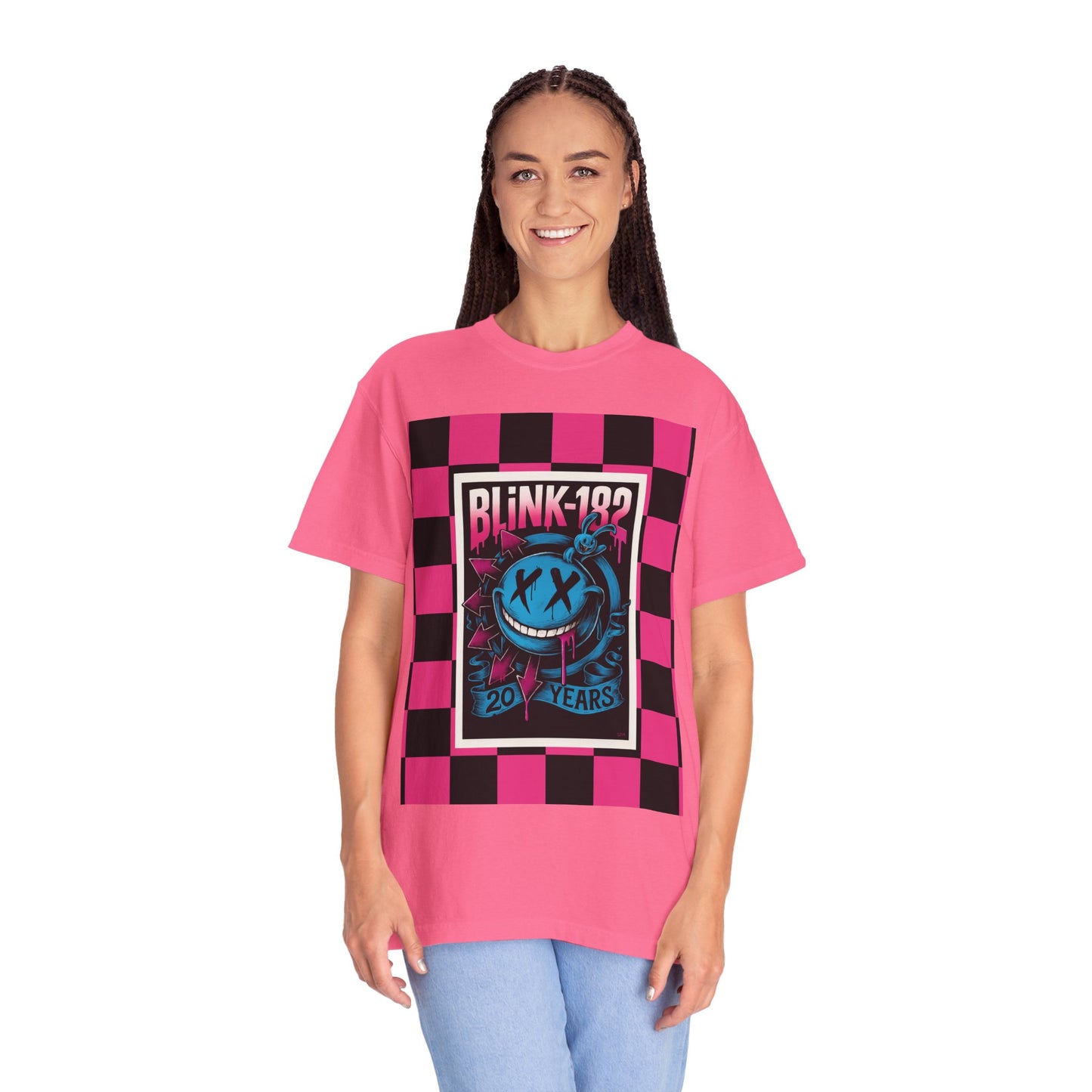 Blink-182 20 Years Unisex T-shirt, Music Tee, Vintage Graphic Shirt, Band Merch, Festival Wear, Concert Outfit