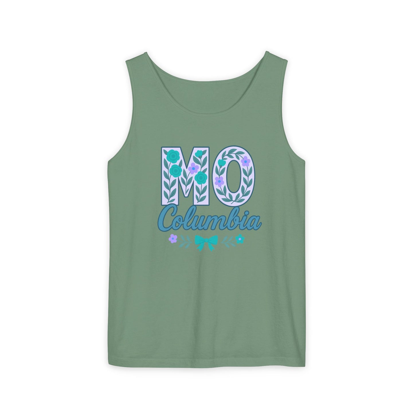 Missouri State Pride Tank Top, Unisex Summer Shirt, Columbia MO Graphic Tee, Comfort Colors, Graduation Gift
