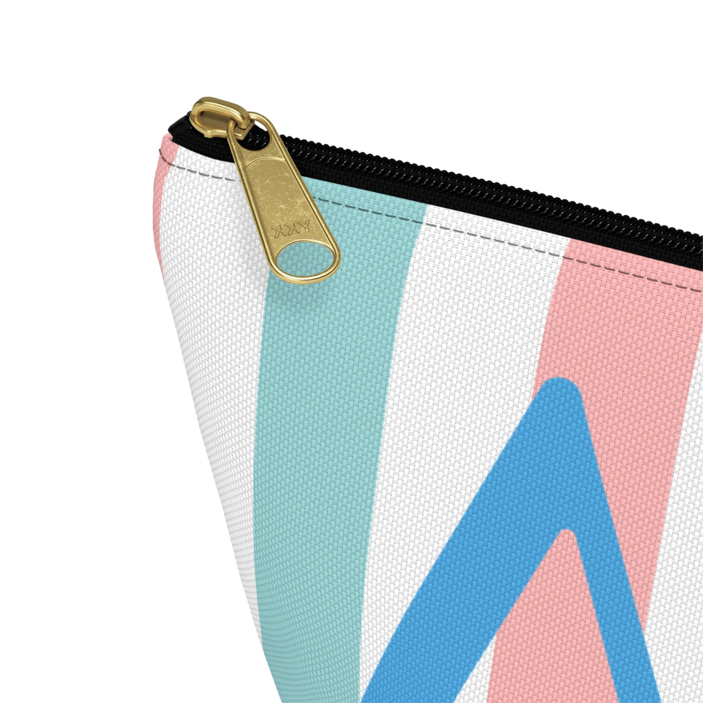 DG Greek Letter Accessory Pouch, Makeup Bag, Travel Toiletry Organizer, Personalized Gift, Sorority Essentials, Deltas, Greek Life