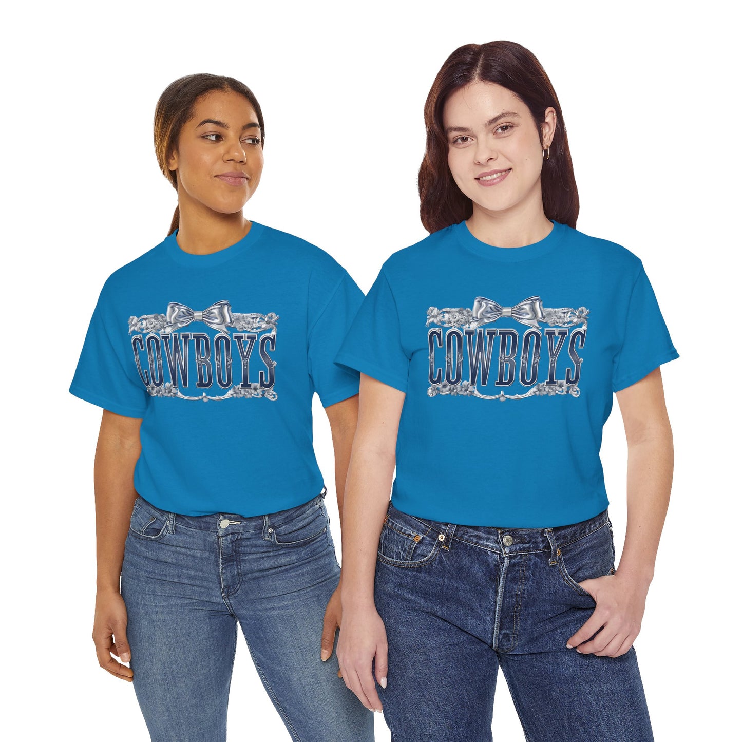 Cowboys Graphic Tee, Unisex Heavy Cotton Tee, Western Wear, Country Music Shirt, Rodeo Style T-Shirt, Gift for Cowboy Fans