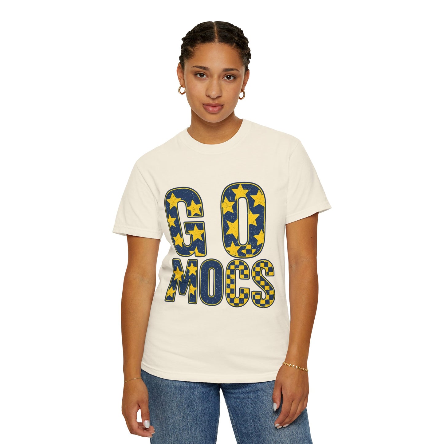 Cheerful 'GO MOCS' Unisex T-Shirt