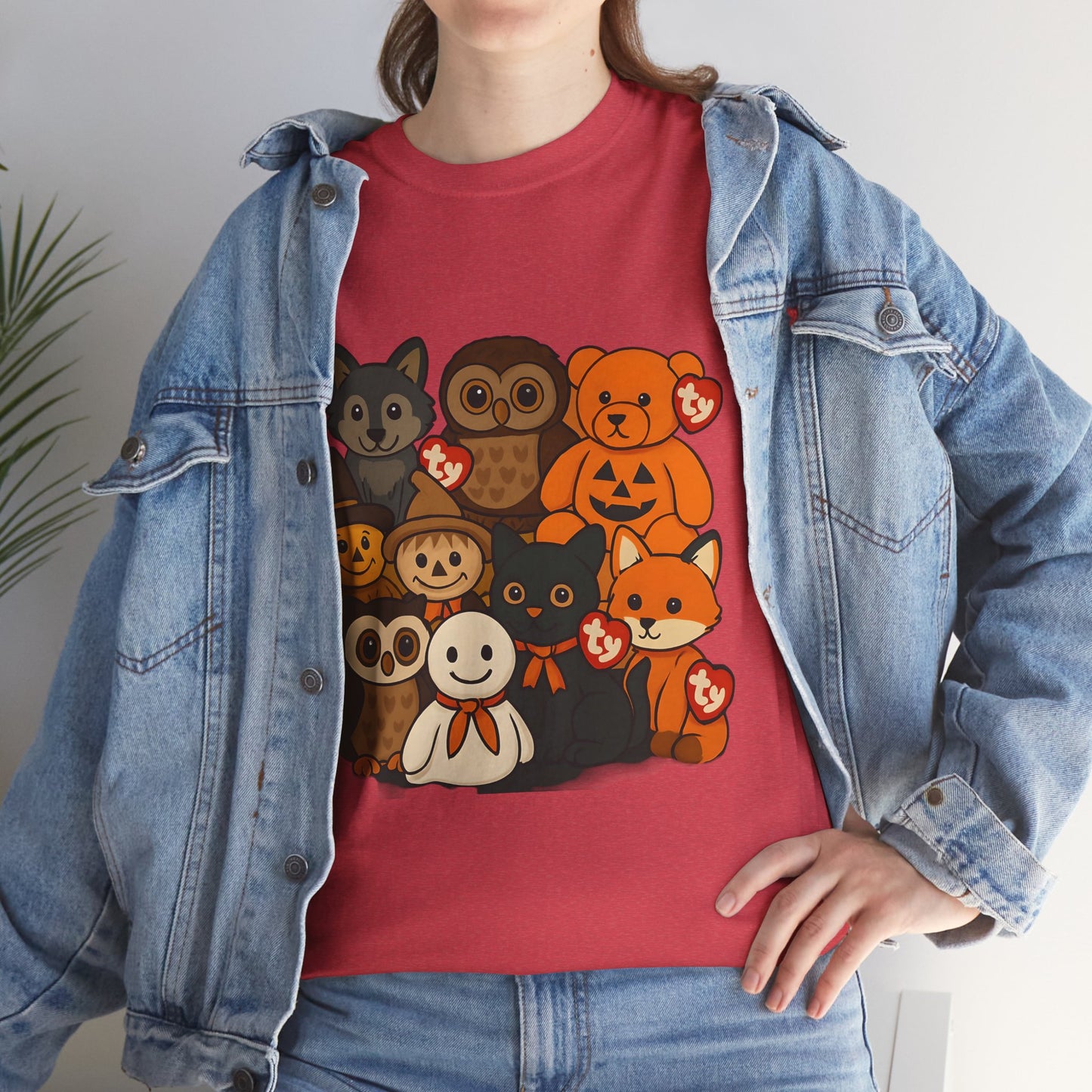 Halloween Unisex Tee - Ty Beanie Babies Design