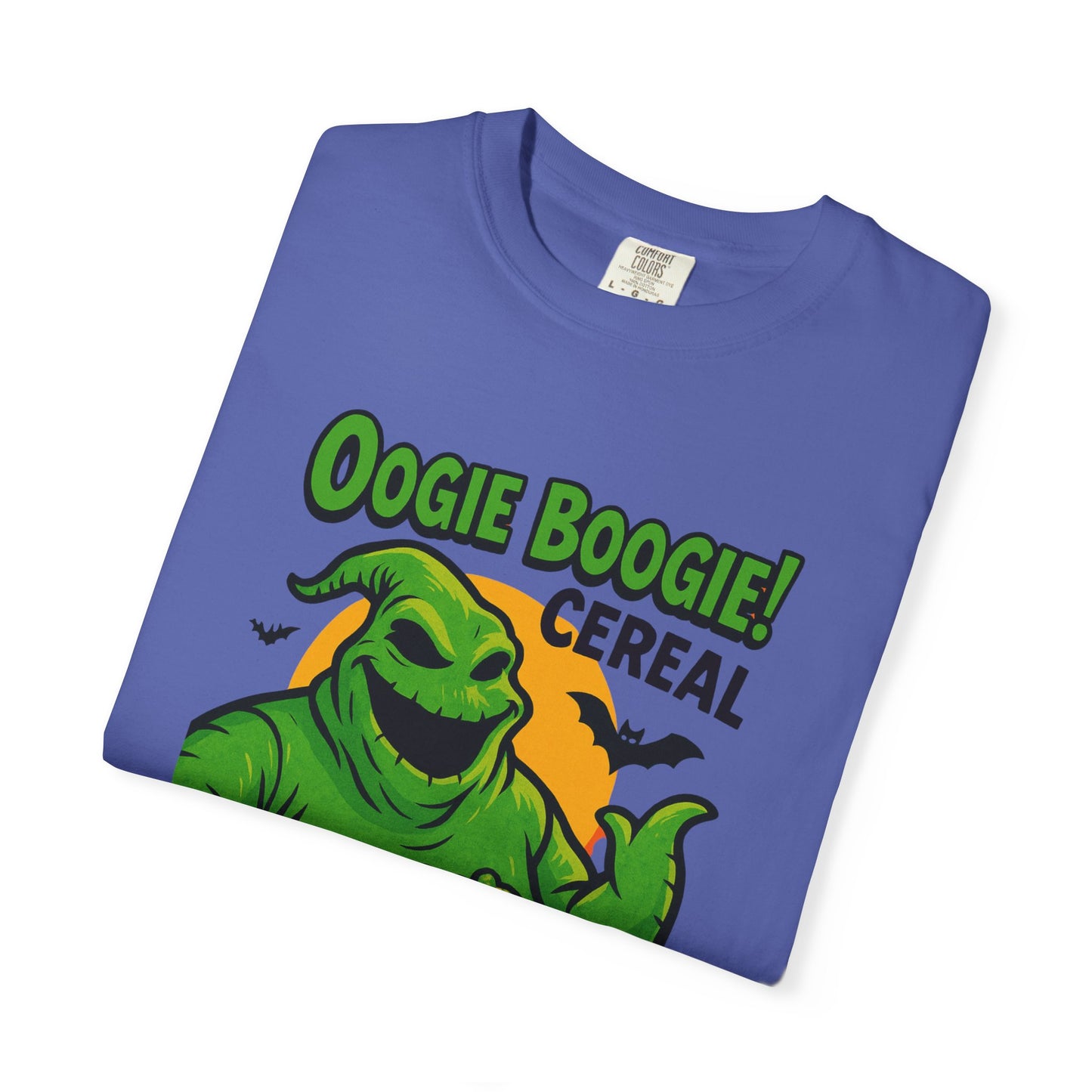 Oogie Boogie Cereal Unisex T-Shirt, Halloween Tee, Cartoon Apparel, Gifts for Fans, Unique Graphic Shirt, Spooky Style