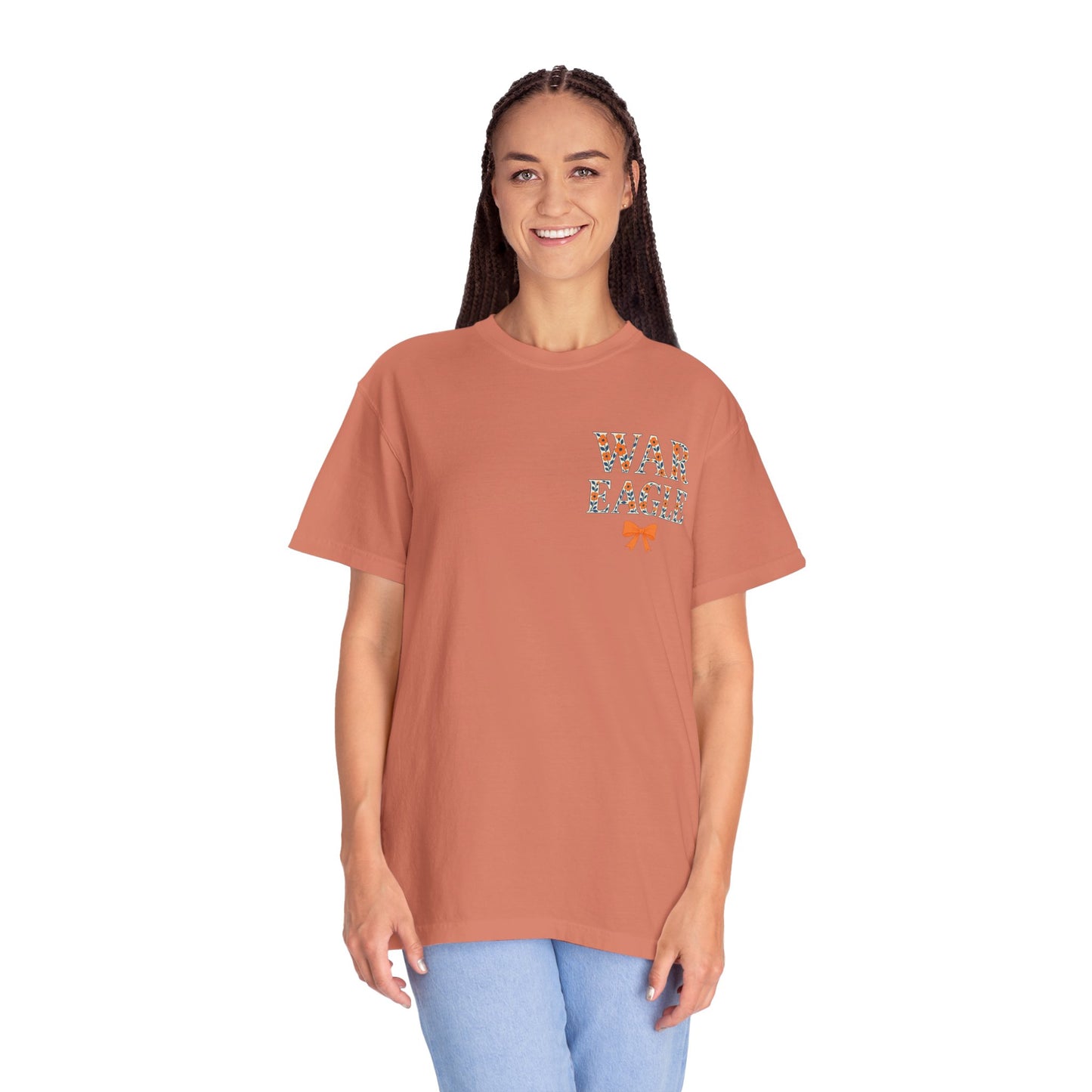 War Eagle Tiger Walk Unisex T-Shirt, Casual Tee, College Apparel, Game Day Shirt, Sports Fan Gear, Gift for Auburn Fans