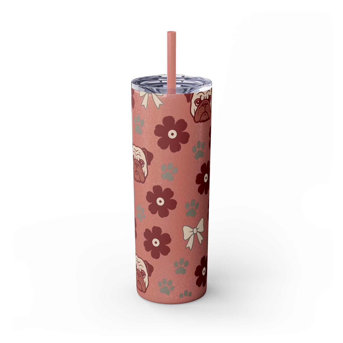 MS Bulldogs Skinny Tumbler, Graduation Gift, Mississippi Game Day, Go Dogs, Starkville, MS.