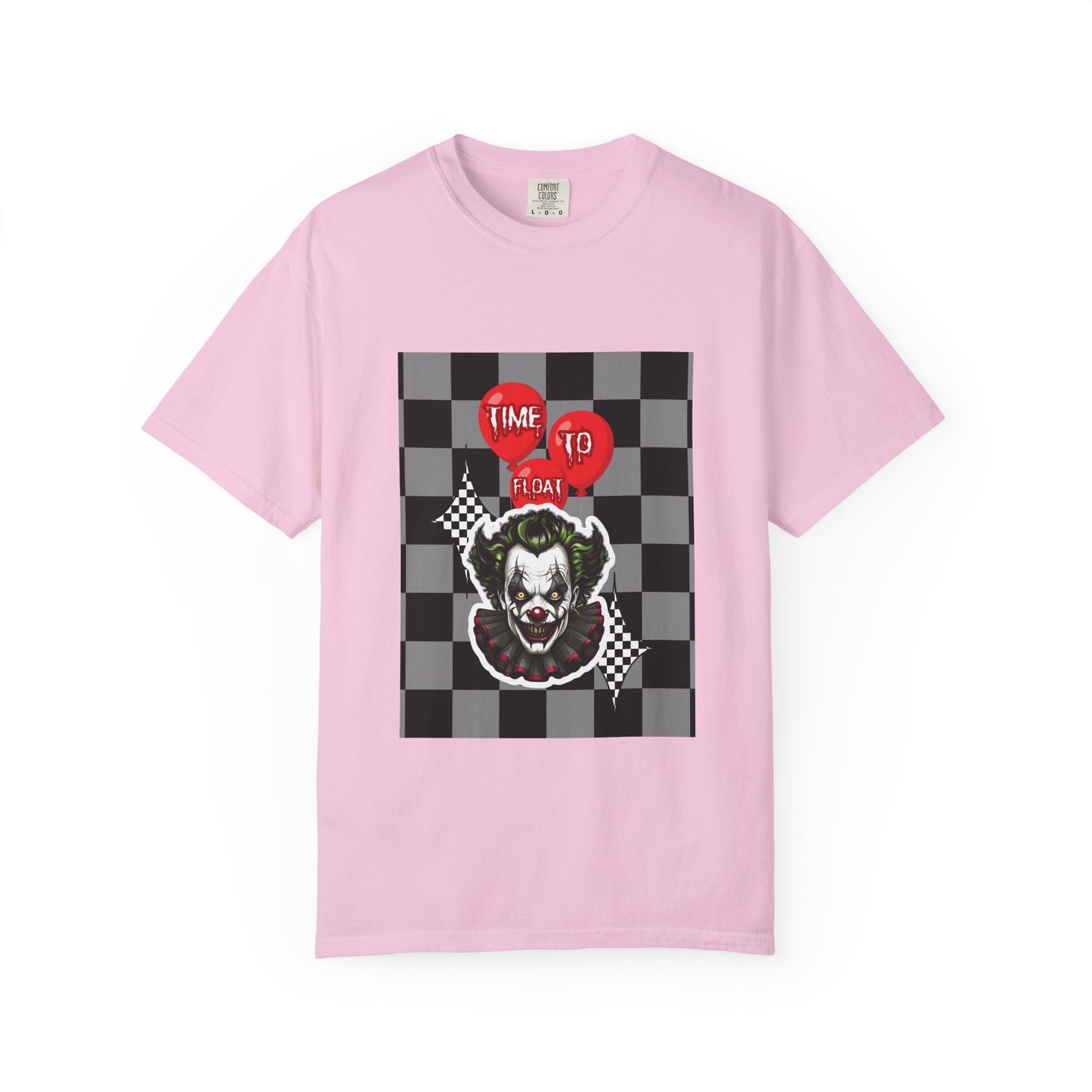 Creepy Clown Graphic T-Shirt, Halloween Costume Tee, Unisex Horror Shirt, Fun Gift for Fans, Graphic Novelty Wear, Casual Outfit