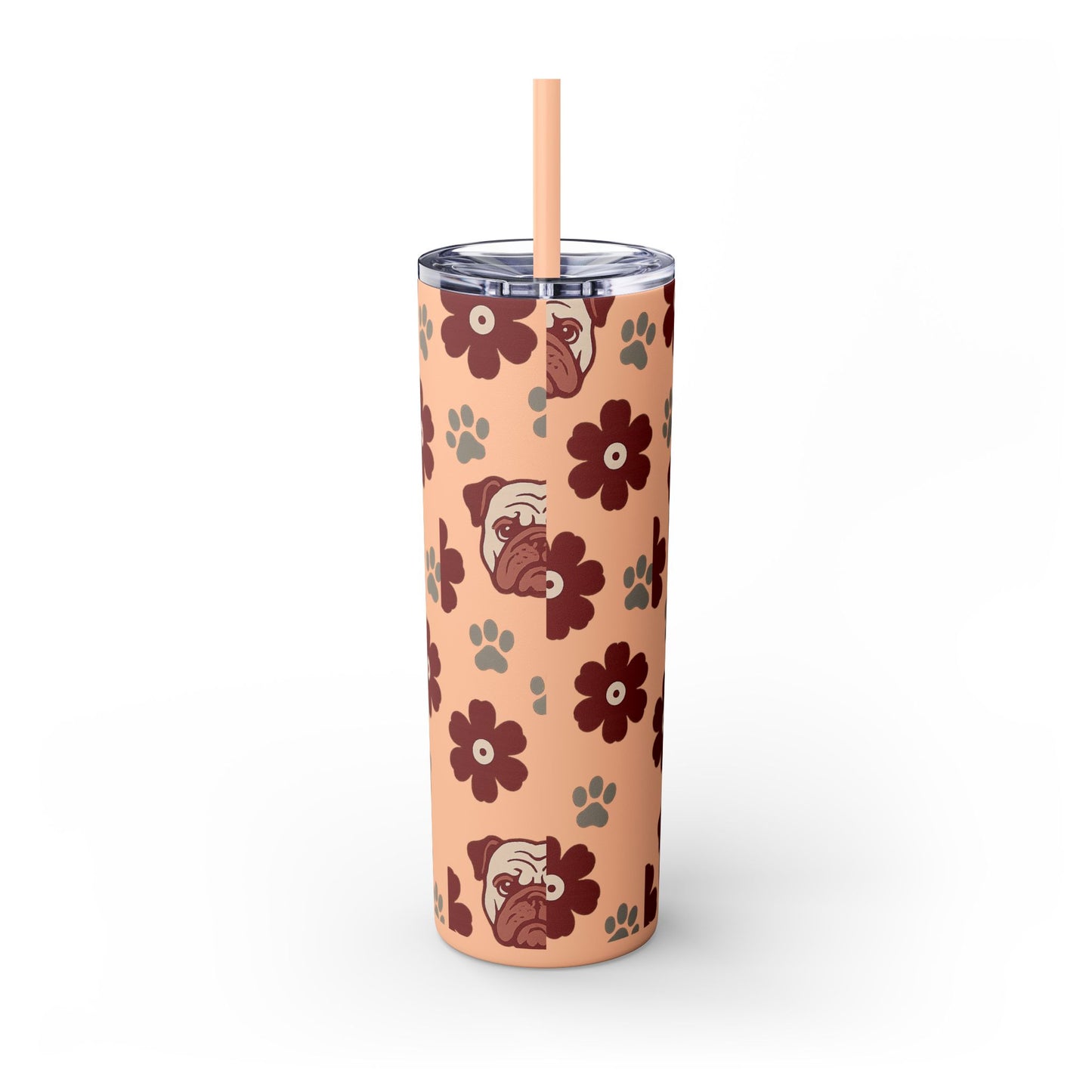 MS Bulldogs Skinny Tumbler, Graduation Gift, Mississippi Game Day, Go Dogs, Starkville, MS.