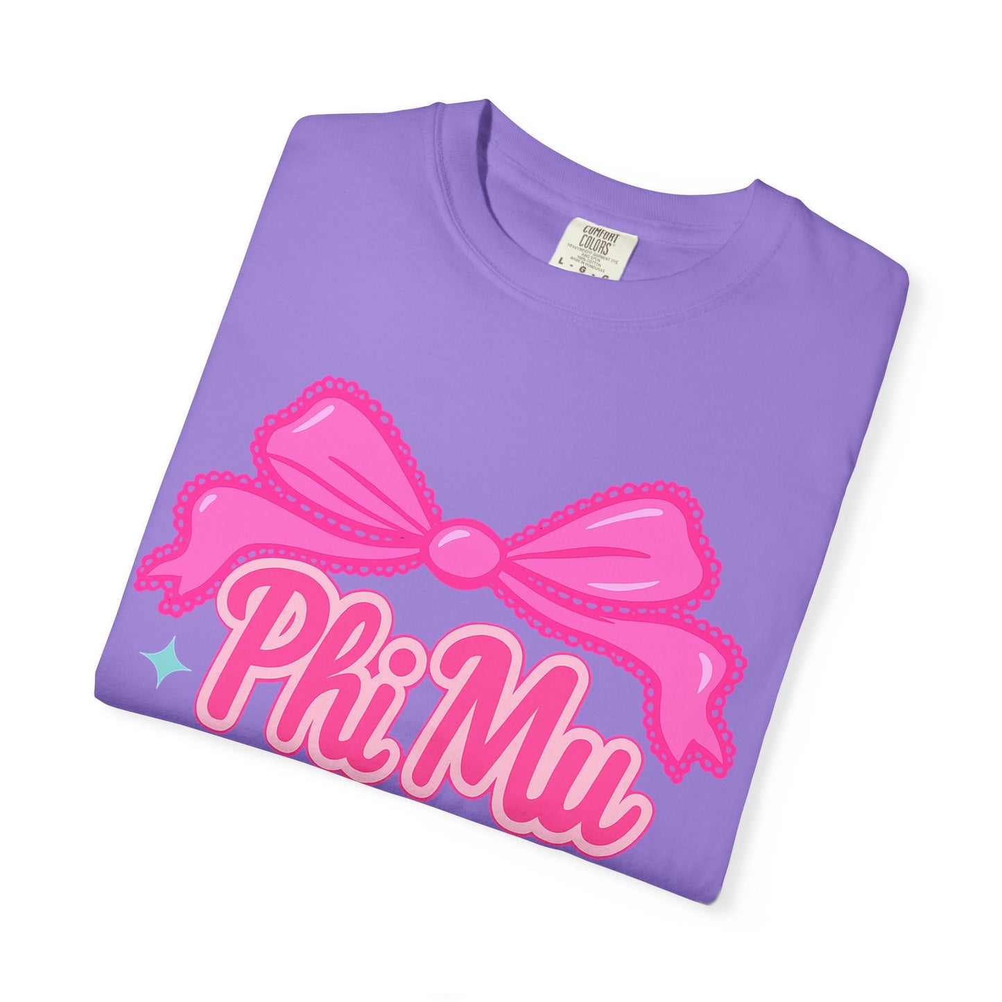 PhiMu Bow Pink Sorority T-Shirt
