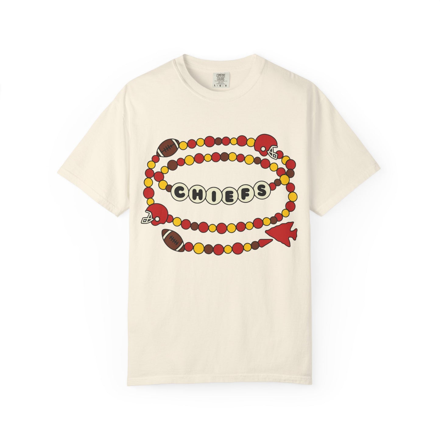 Swiftie approved chief bracelet  Fan T-Shirt | Sports Apparel, Game Day Shirt, Unisex Tee, NFL Fashion, Gift for Football Lovers