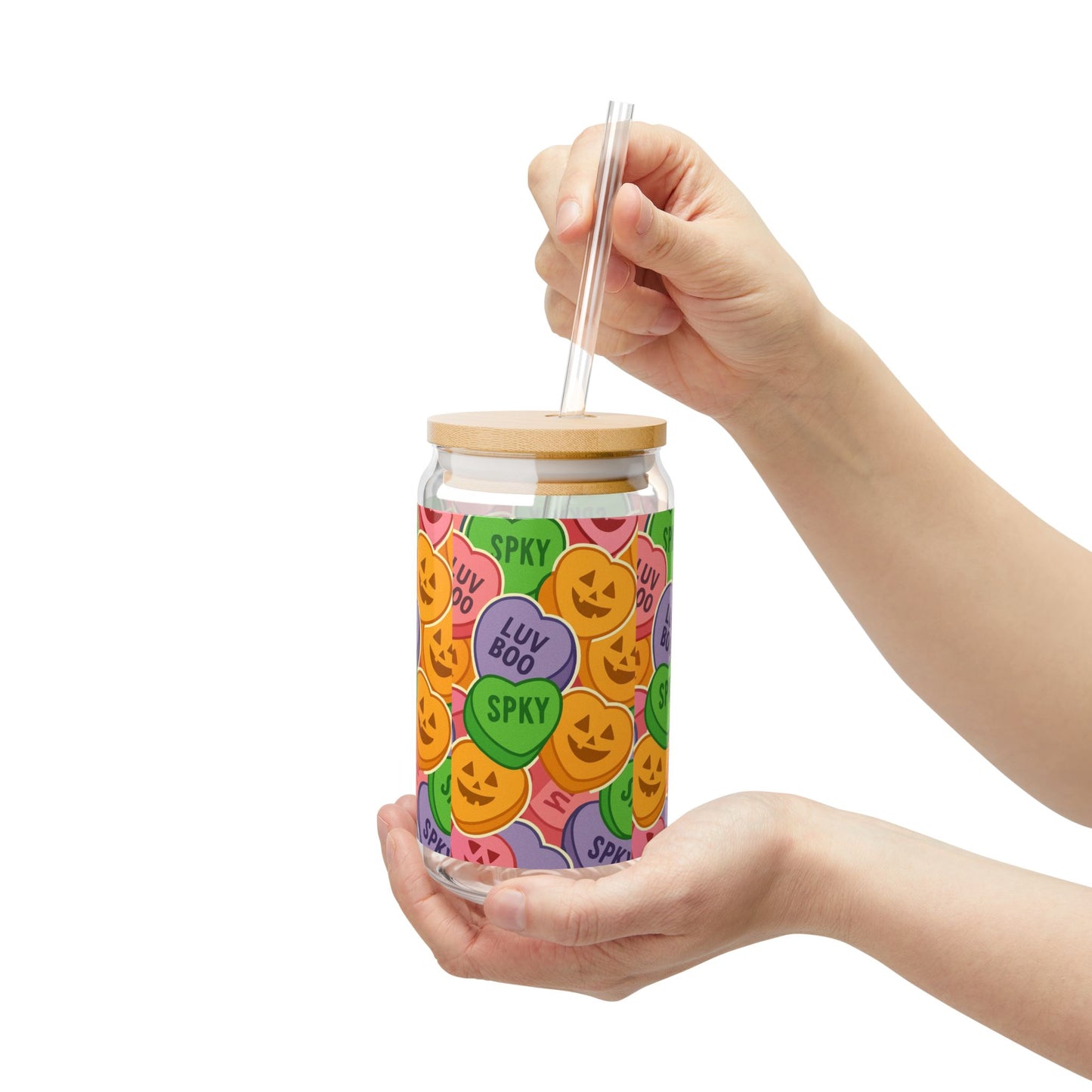Halloween Sipper Glass
