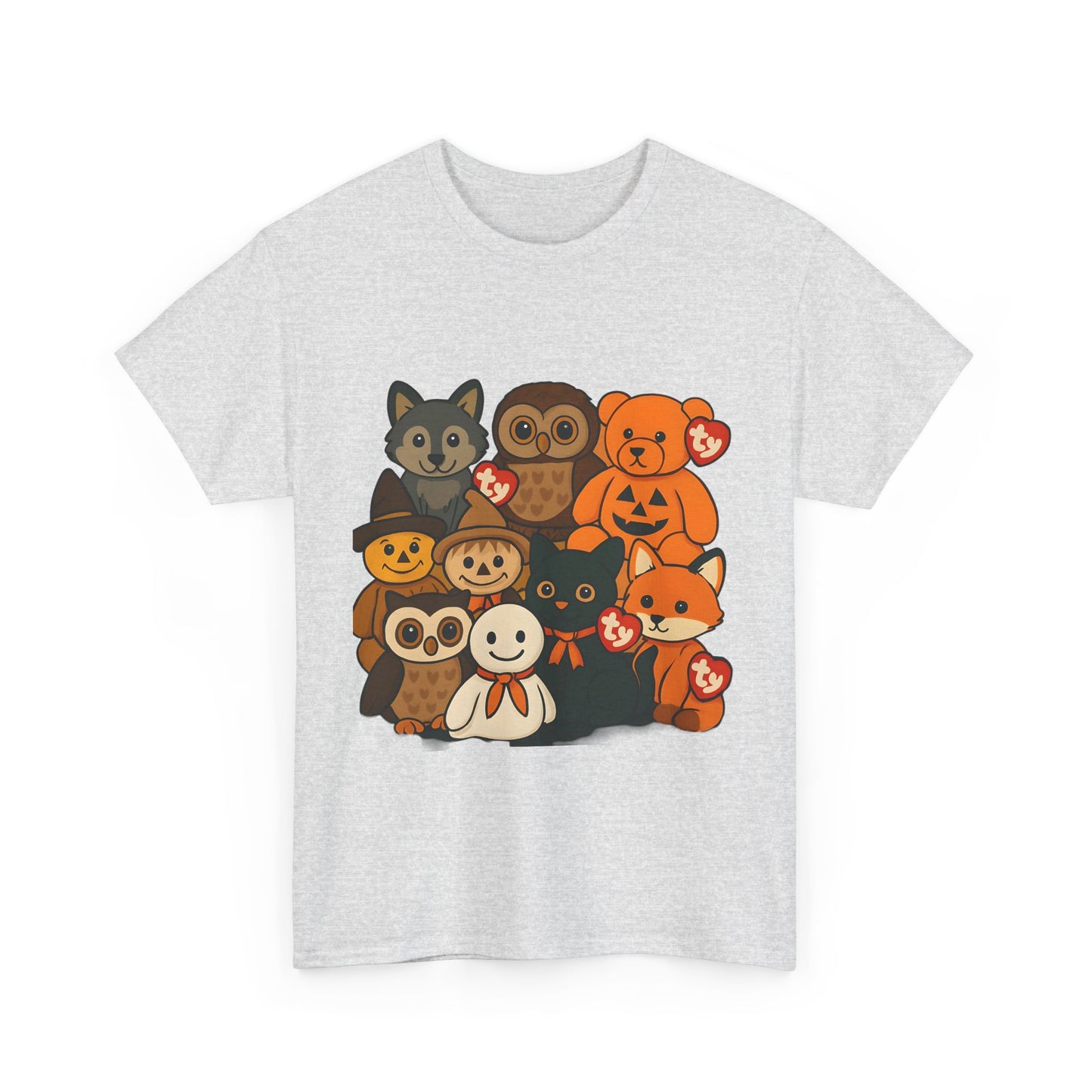 Halloween Unisex Tee - Ty Beanie Babies Design