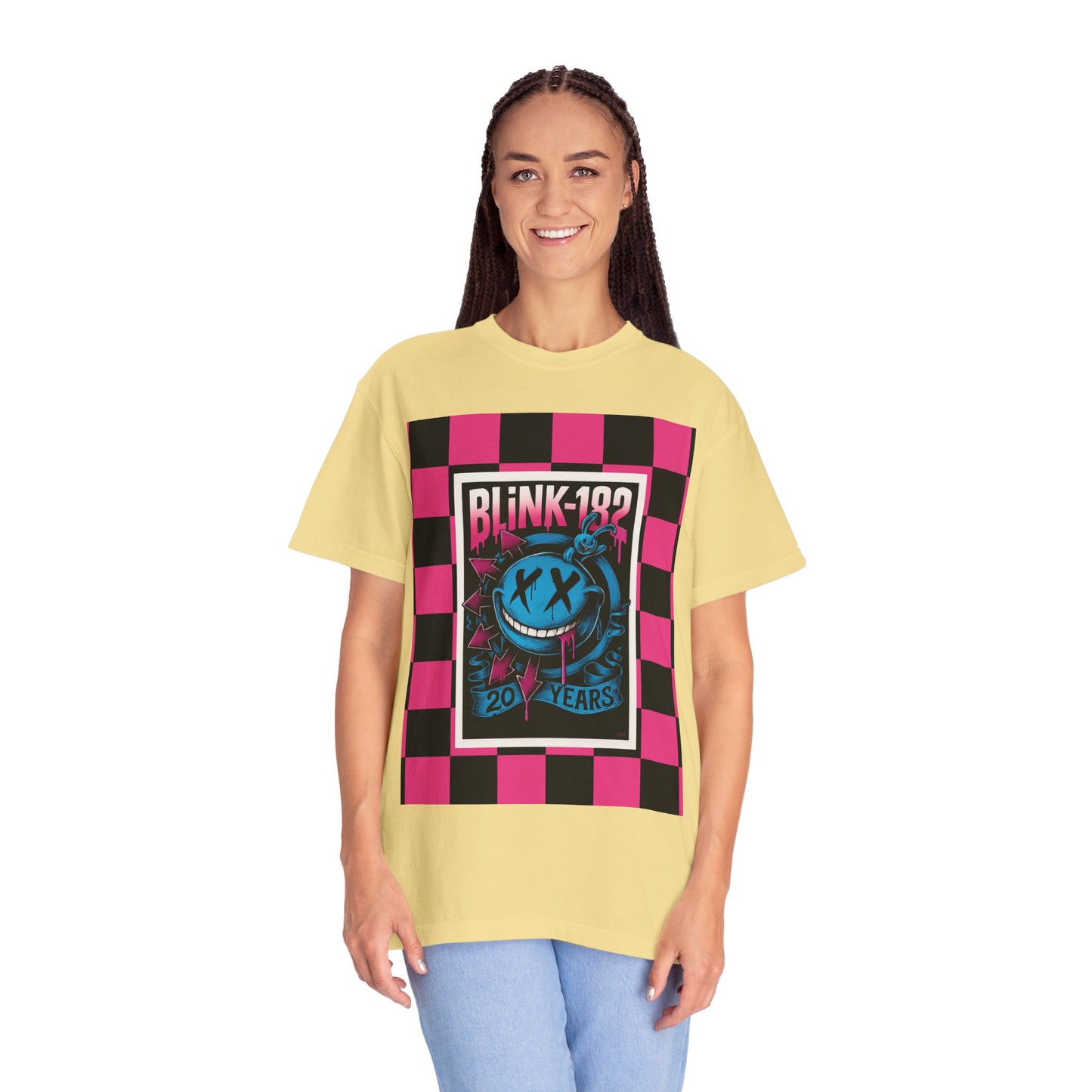 Blink-182 20 Years Unisex T-shirt, Music Tee, Vintage Graphic Shirt, Band Merch, Festival Wear, Concert Outfit