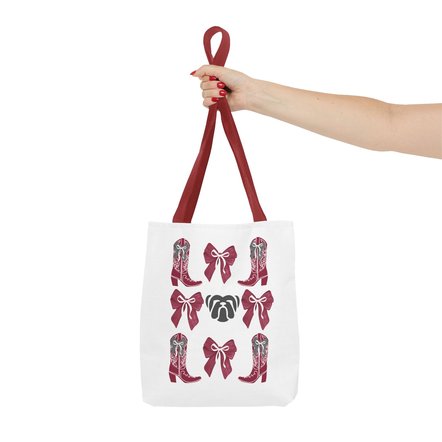 Msu bulldogs tote bag, mississippi state gift, mississippi fan gift, msu alumni, go dogs, starkville mississippi, graduation gift, msu game day tote bag