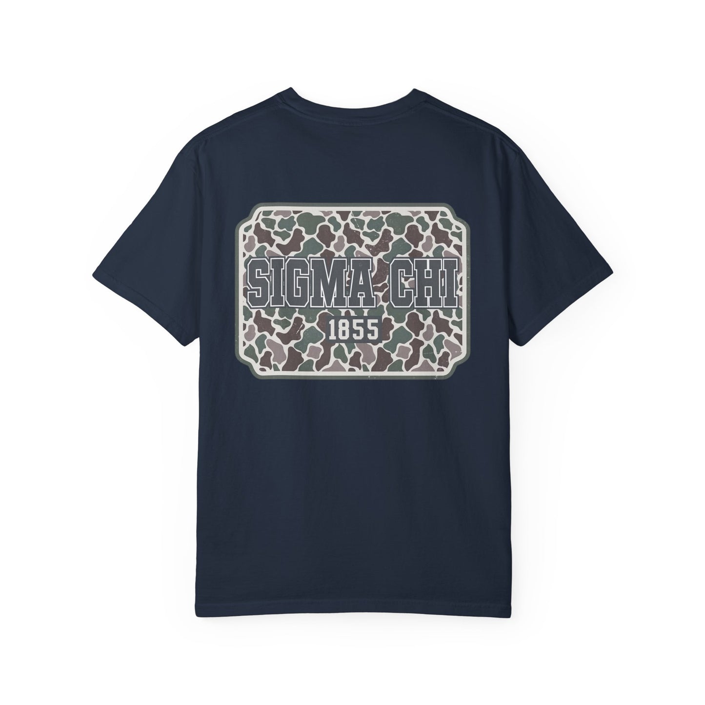 Unisex Garment-Dyed T-Shirt for Sigma Chi Members, Sorority Crew Tee, College Apparel, Fraternity Gear, Graphic Tee for Students, [...]