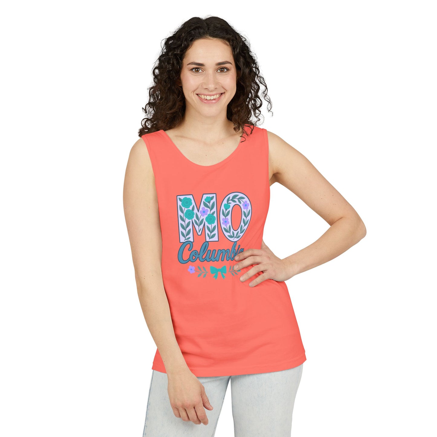 Missouri State Pride Tank Top, Unisex Summer Shirt, Columbia MO Graphic Tee, Comfort Colors, Graduation Gift